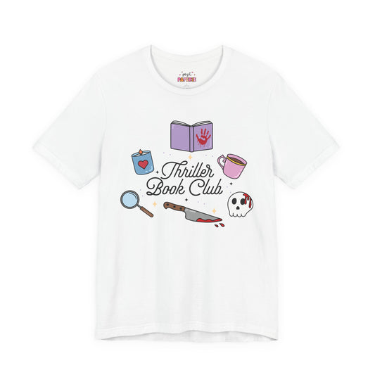Thriller Book Club Shirt | Graphic Tee | Bookish Merch |