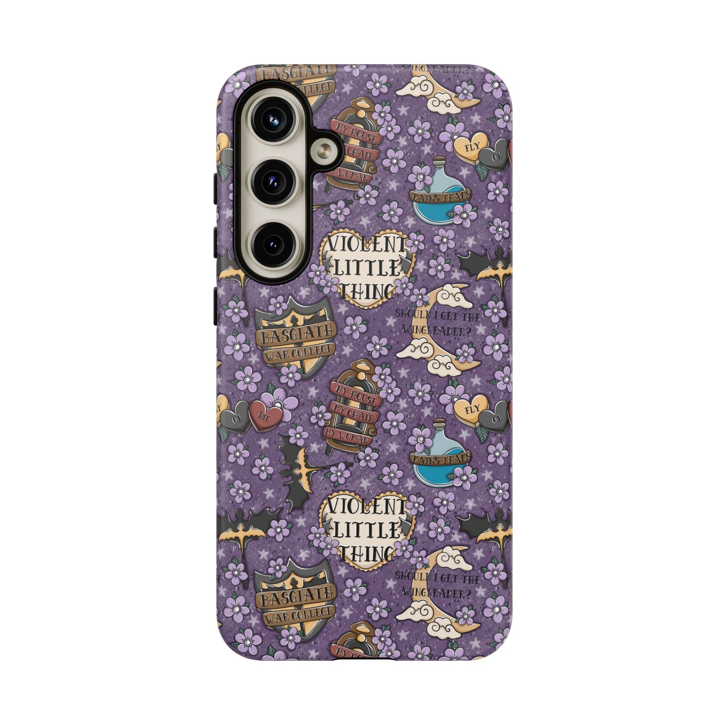Violent Little Thing Tough Phone Case | Shockproof | Samsung Case | Google Case | Bookish