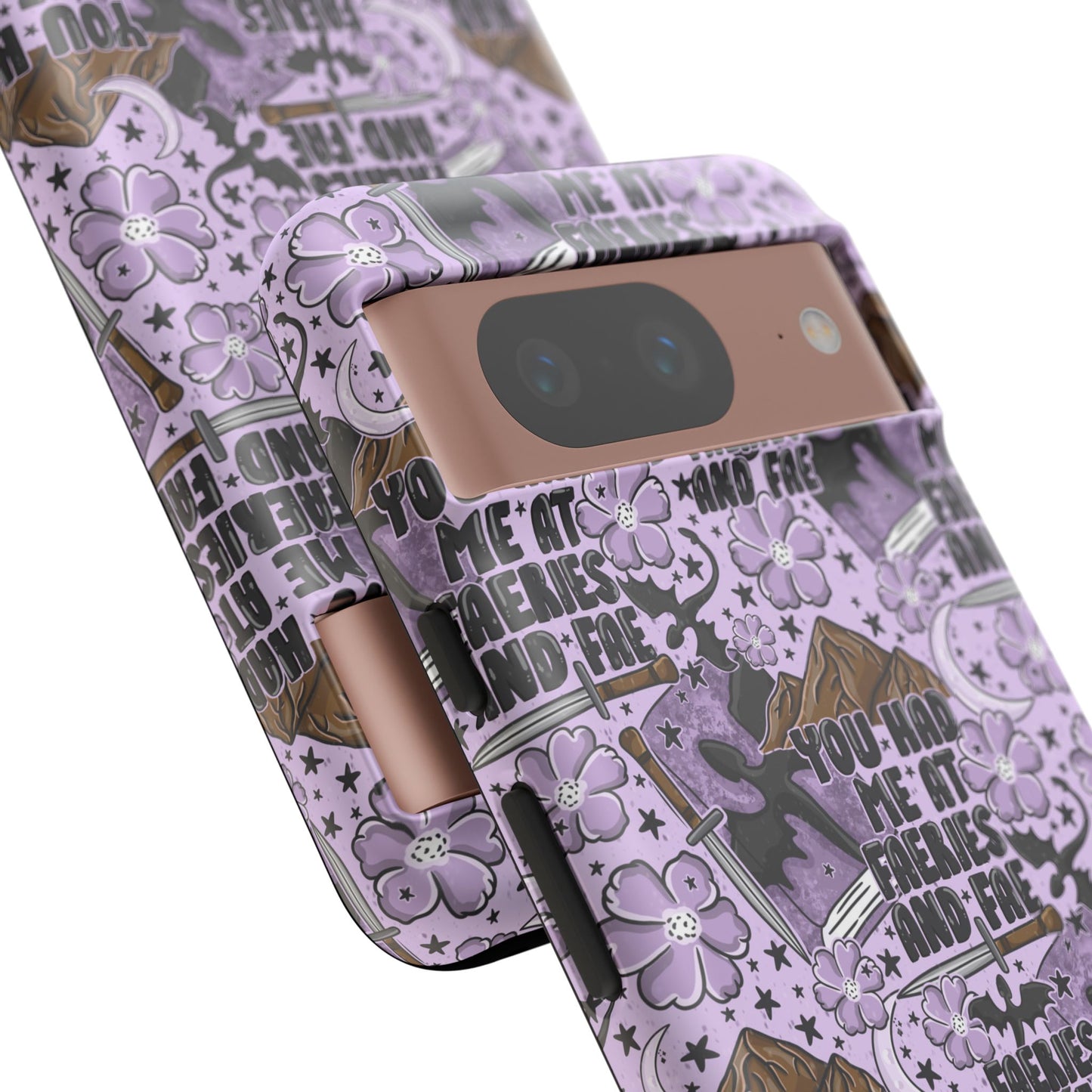 You Had Me At Faeries & Fae Tough Phone Case | Shockproof | Samsung Case | Google Case | Bookish