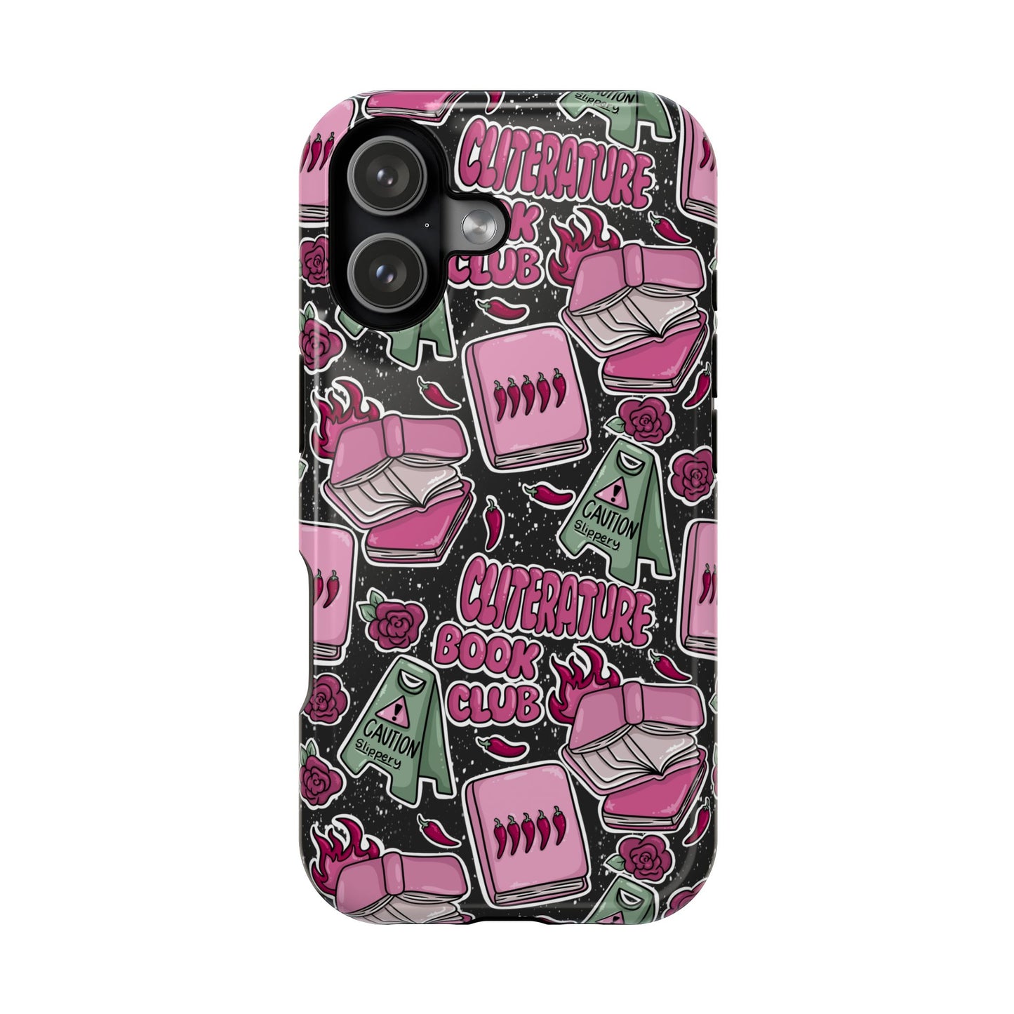 Cliterature Book Club MagSafe Tough Phone Case | Shockproof | iPhone Case | Bookish Phone Case |