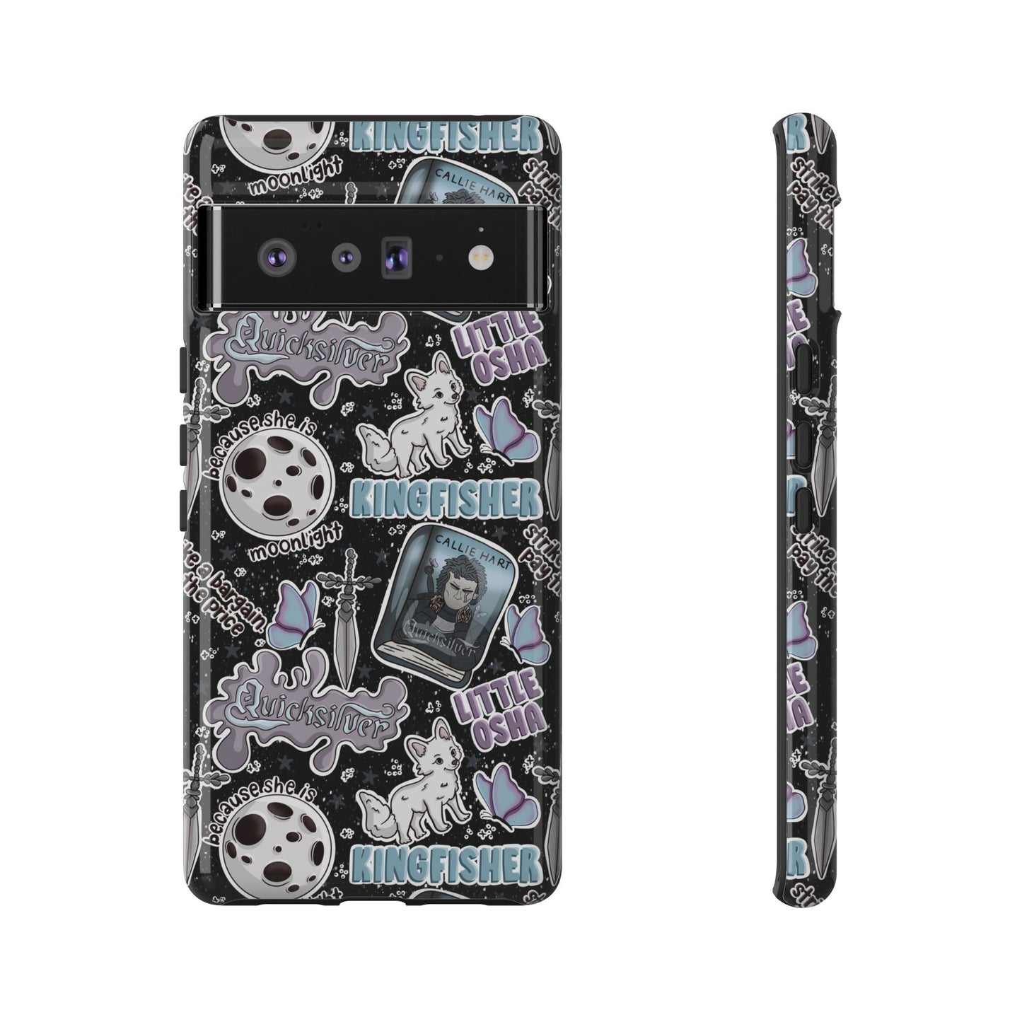 Quicksilver Tough Phone Case | Shockproof | Samsung Case | Google Case | Bookish
