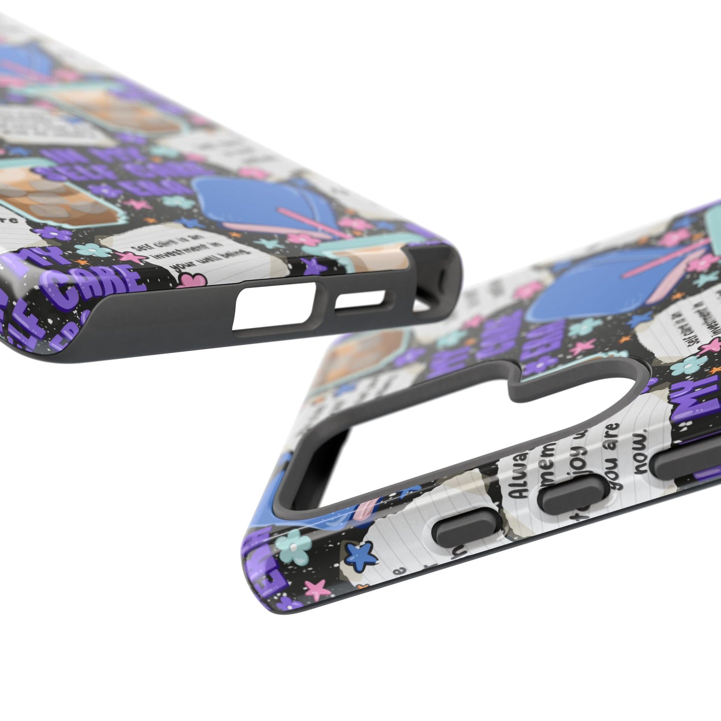Self Care Tough Phone Case | Shockproof | Samsung Case | Google Case | Bookish