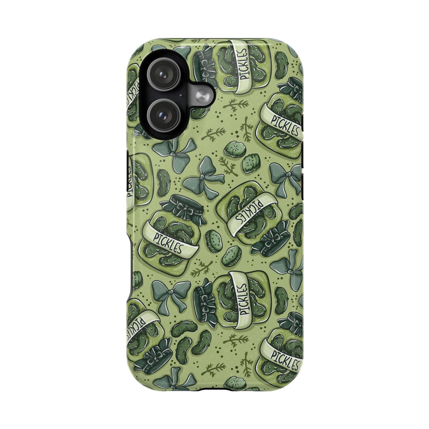 Coquette Pickles MagSafe Tough Phone Case | Shockproof | iPhone Case | Pickles Phone Case |