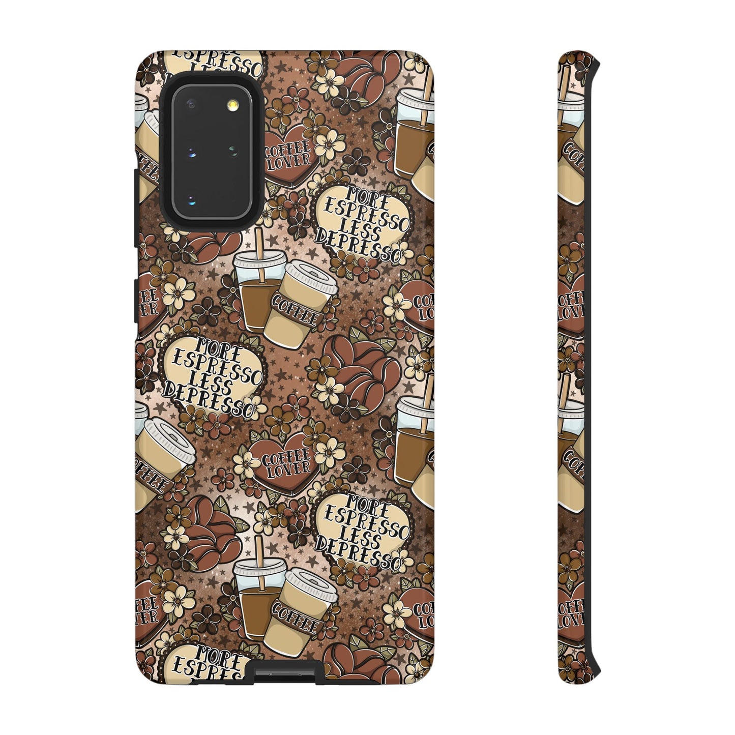 Coffee Lover Tough Phone Case | Shockproof | Samsung Case | Google Case | Iced Coffee