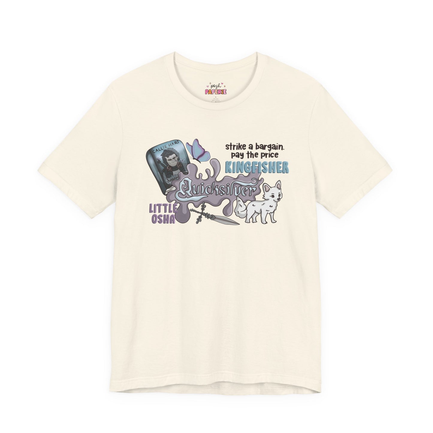 Quicksilver Shirt | Graphic Tee | Bookish Merch |