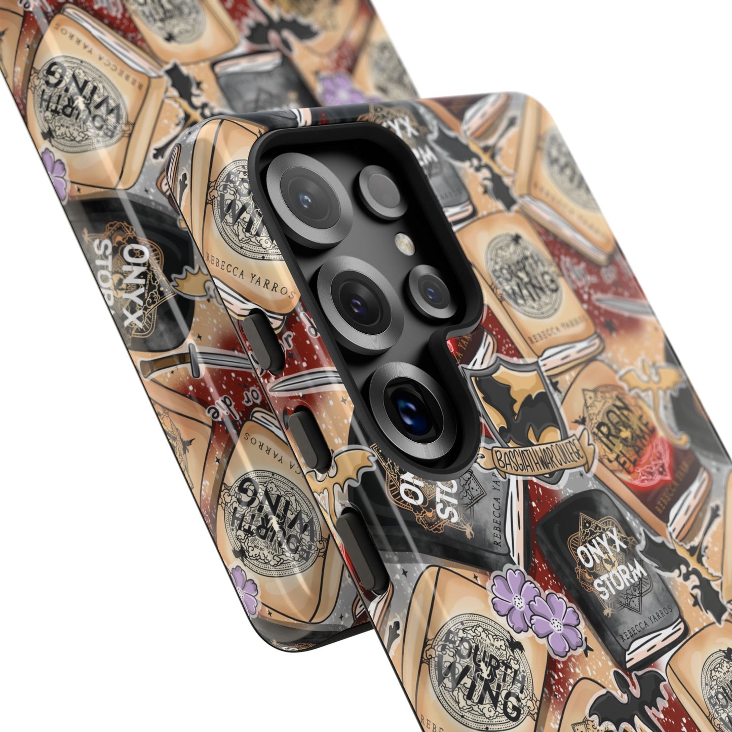 Fourth Wing Tough Phone Case | Shockproof | Samsung Case | Google Case | Bookish