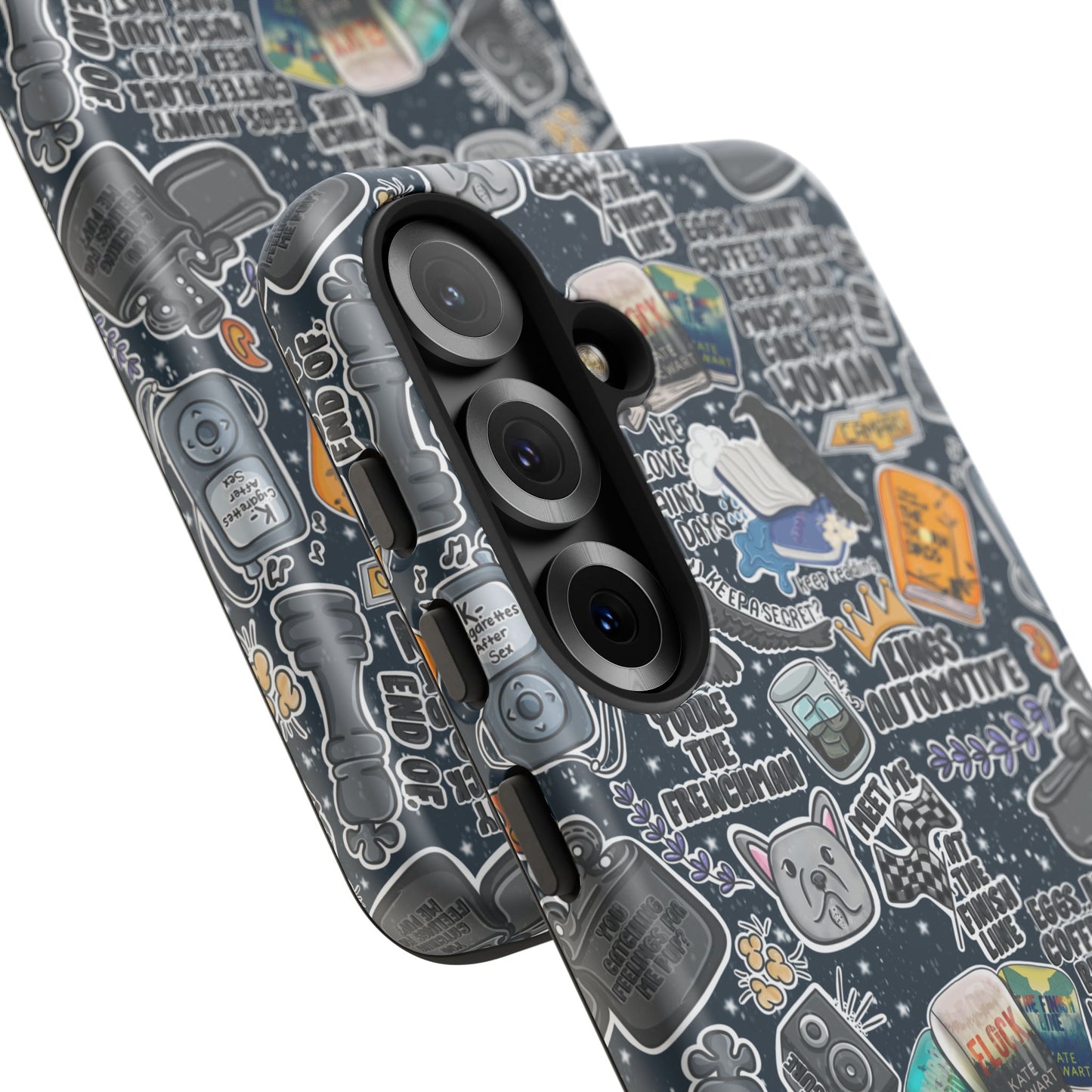 Triple Falls Tough Phone Case | Shockproof | Samsung Case | Google Case | Bookish