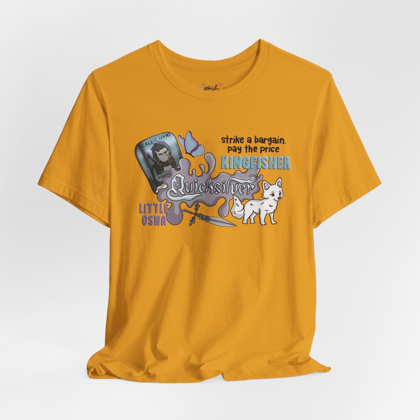 Quicksilver Shirt | Graphic Tee | Bookish Merch |