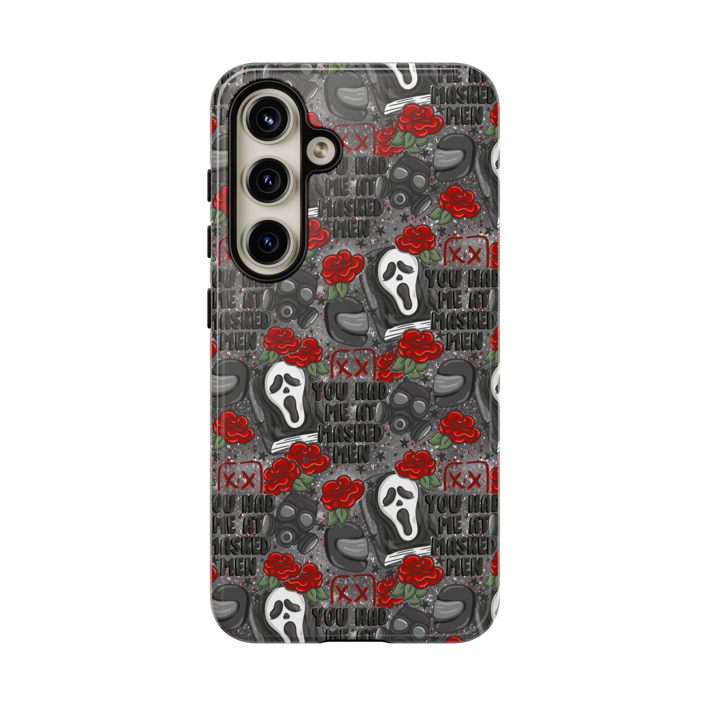 Masked Men Tough Phone Case | Shockproof | Samsung Case | Google Case | Bookish