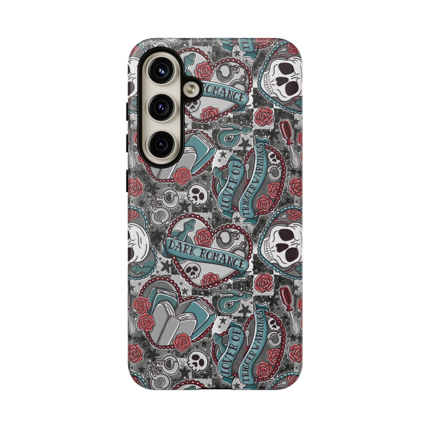 Dark Romance Tough Phone Case | Shockproof | Samsung Case | Google Case | Bookish