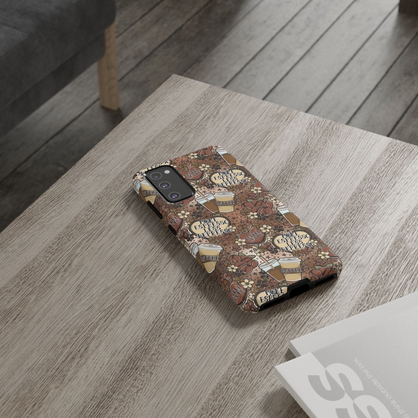 Coffee Lover Tough Phone Case | Shockproof | Samsung Case | Google Case | Iced Coffee
