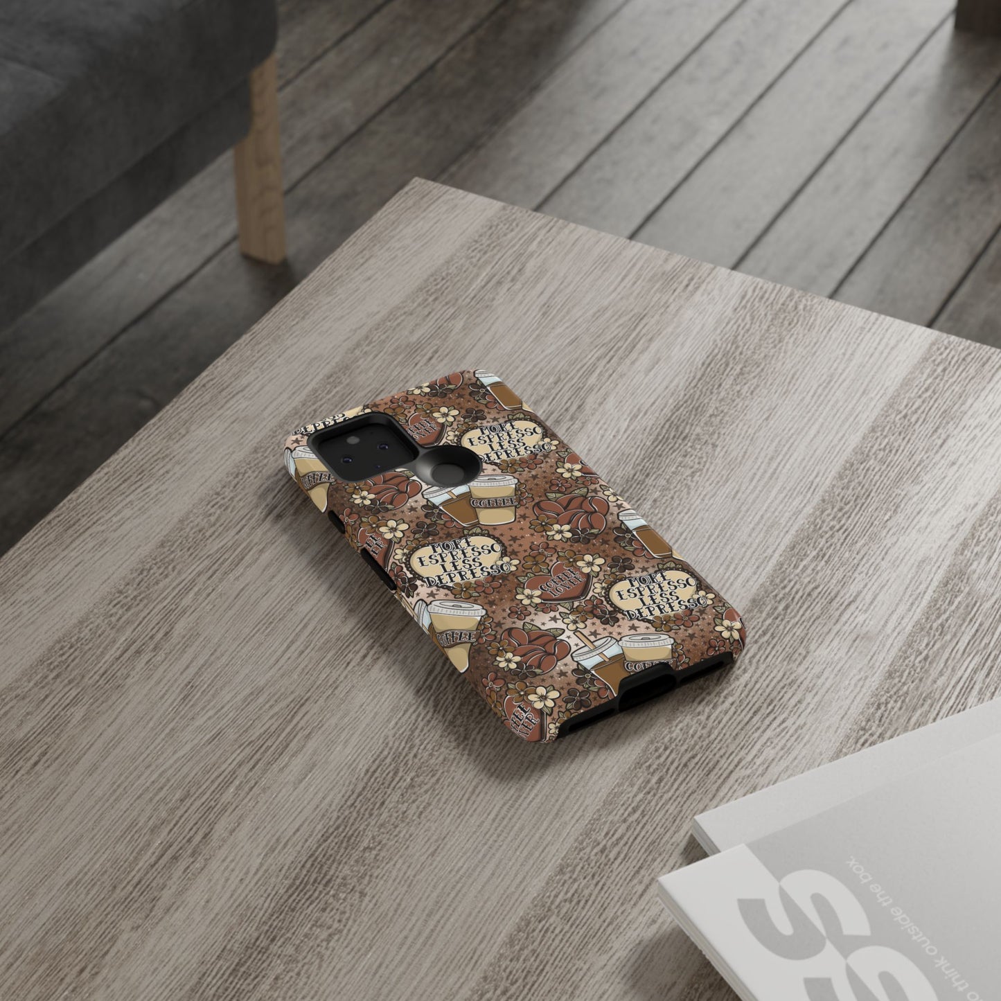 Coffee Lover Tough Phone Case | Shockproof | Samsung Case | Google Case | Iced Coffee