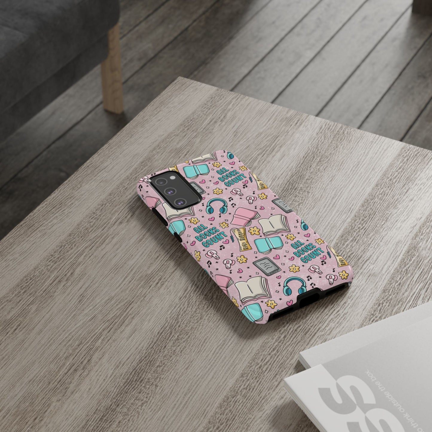 All Books Count Tough Phone Case | Shockproof | Samsung Case | Google Case | Bookish