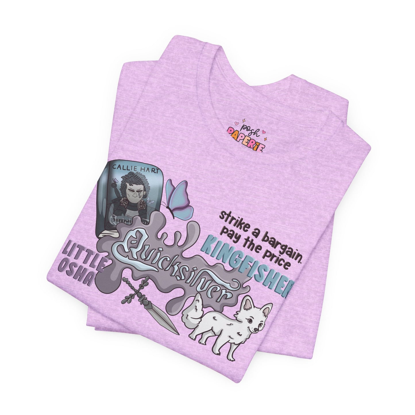 Quicksilver Shirt | Graphic Tee | Bookish Merch |