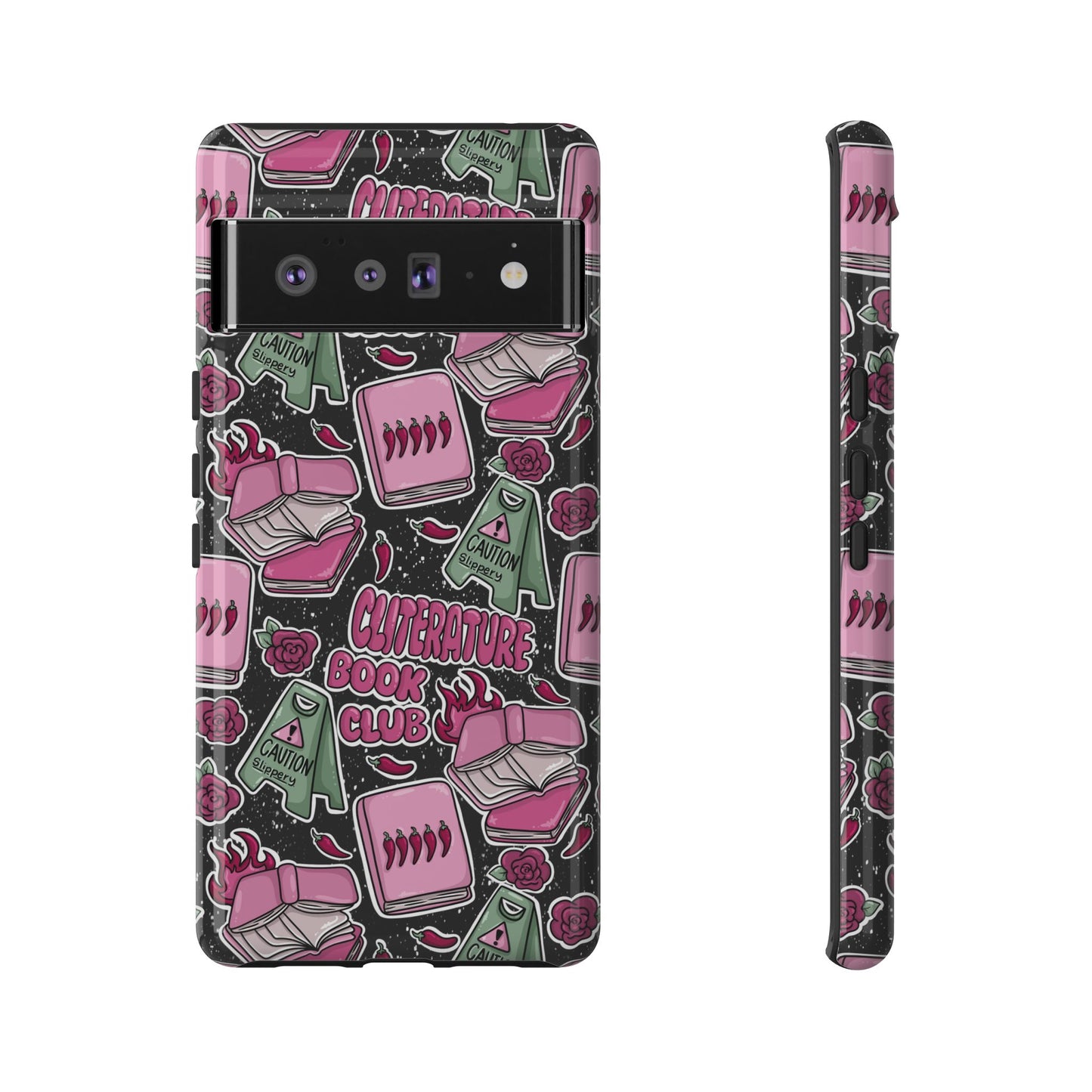 Cliterature Book Club Tough Phone Case | Shockproof | Samsung Case | Google Case | Bookish