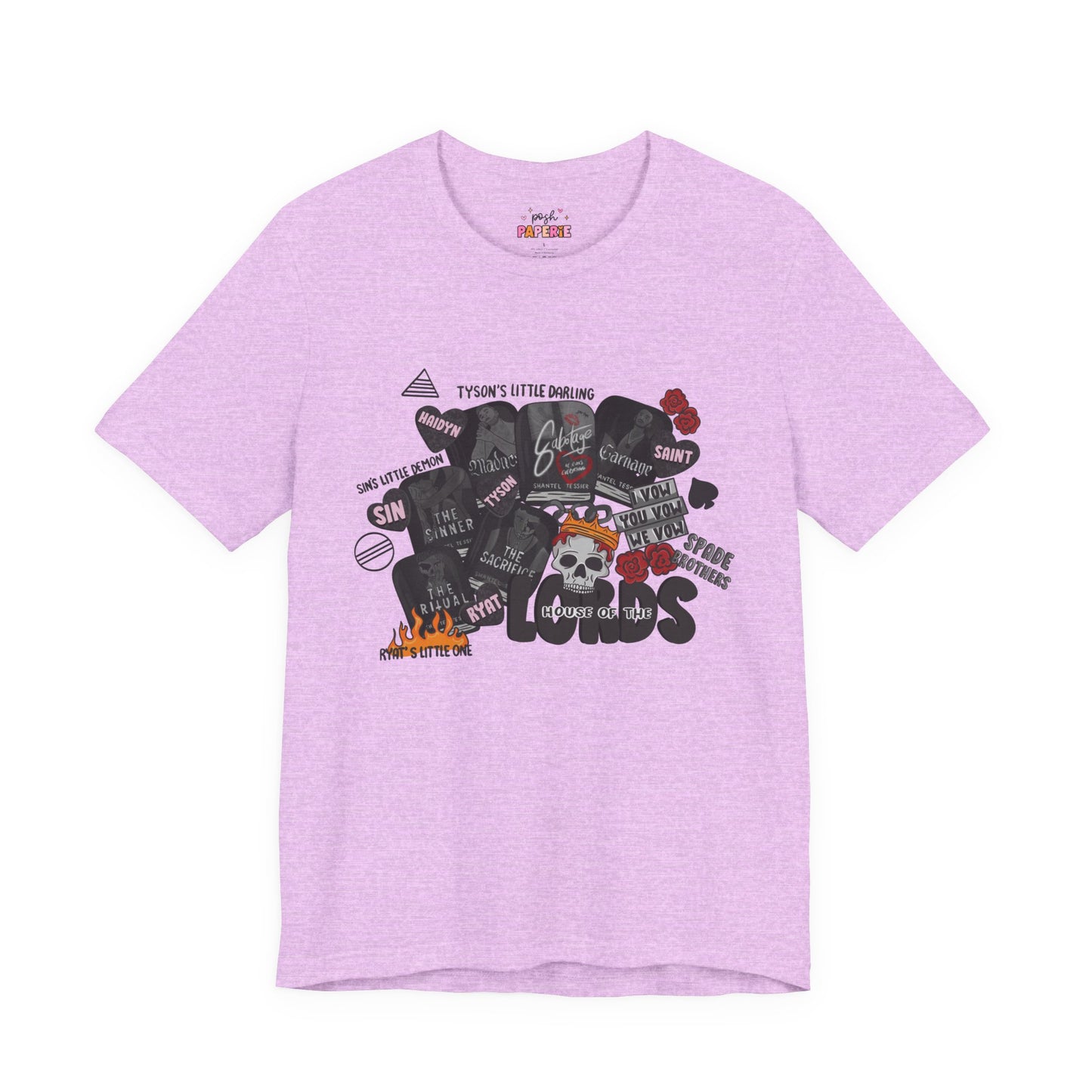 The LORDS Series T-Shirt | Graphic Tee | Bookish Merch |