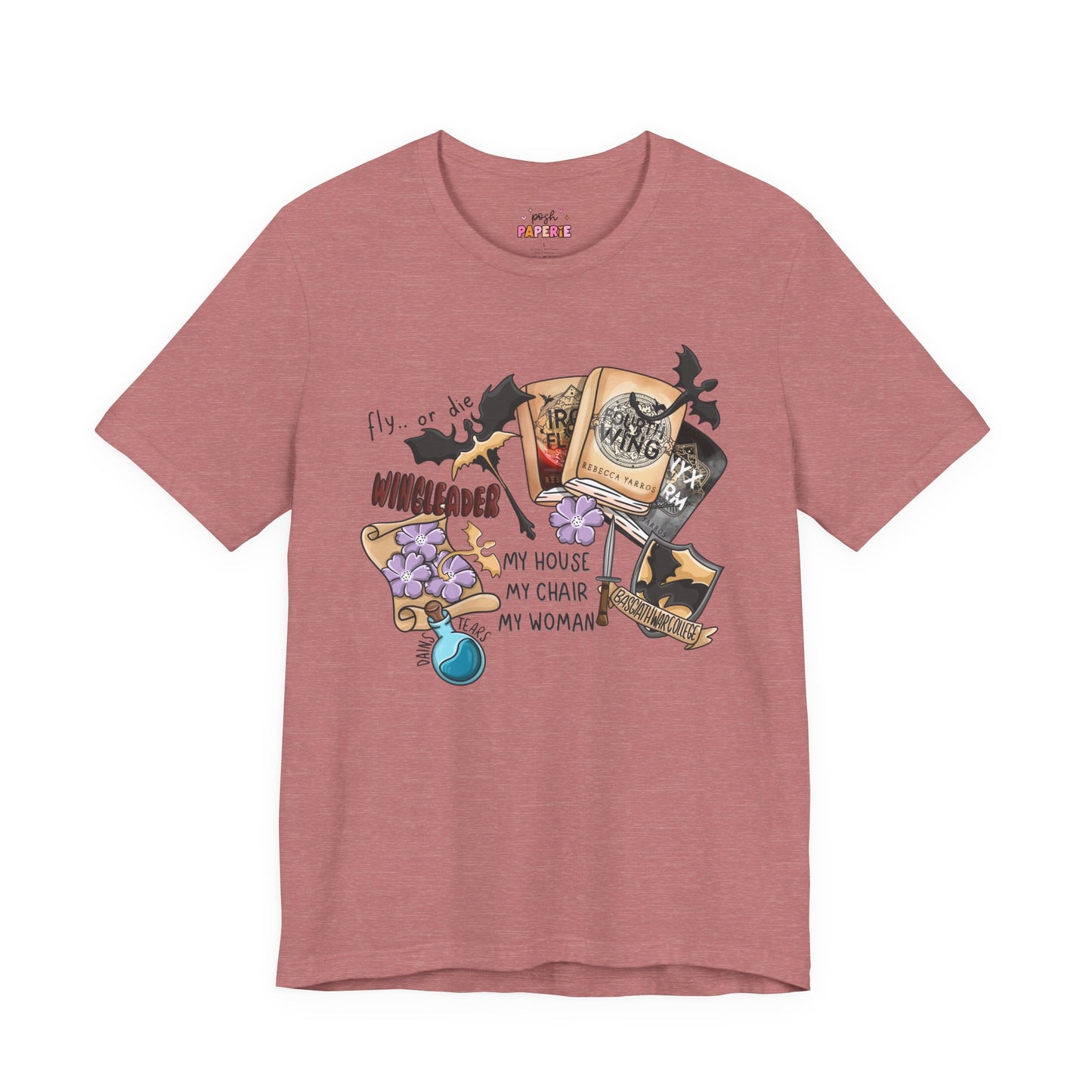 Fourth Wing Shirt | Graphic Tee | Bookish Merch |