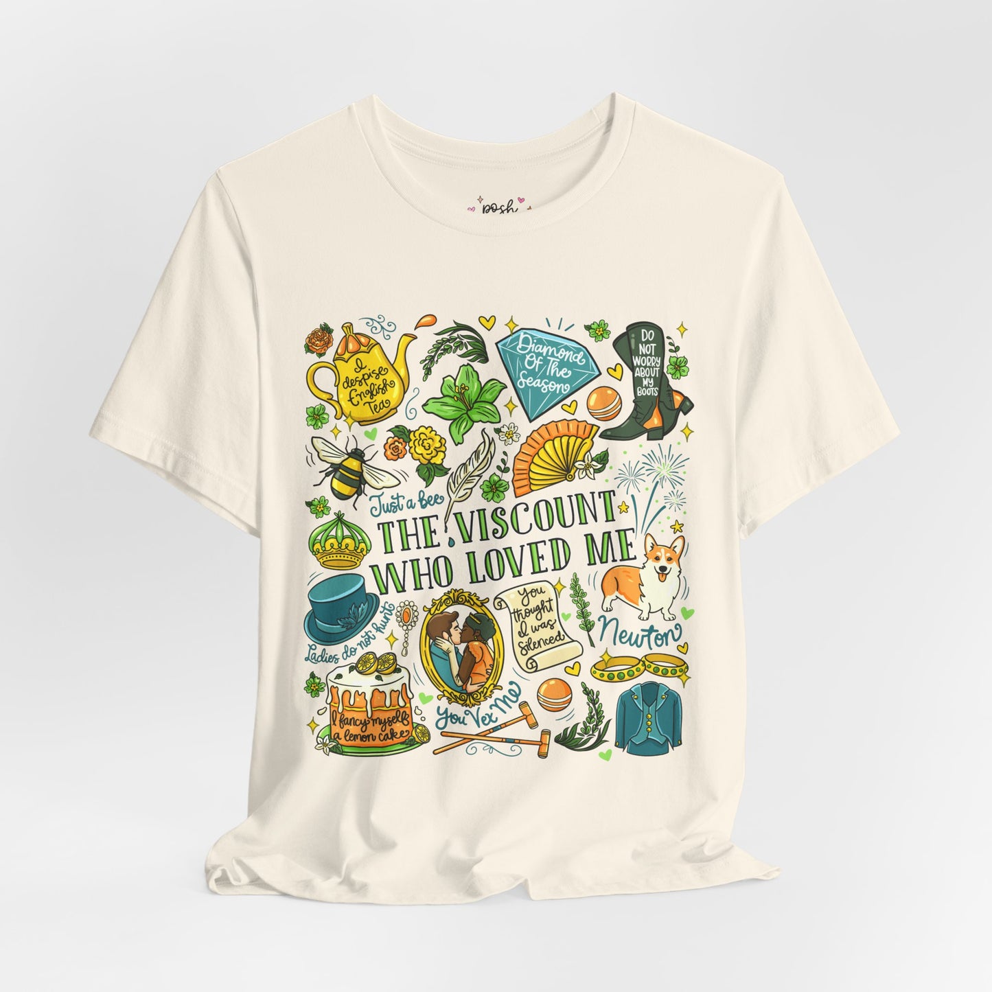 The Viscount Who Loved Me T-Shirt | Graphic Tee | Bookish Merch |