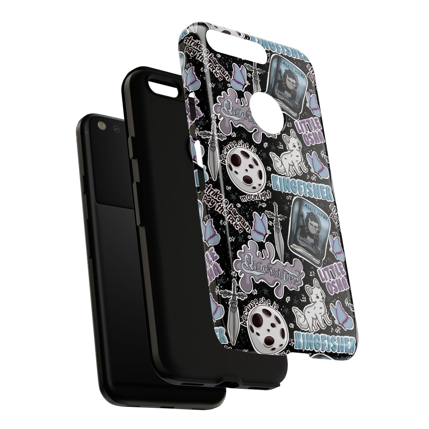 Quicksilver Tough Phone Case | Shockproof | Samsung Case | Google Case | Bookish