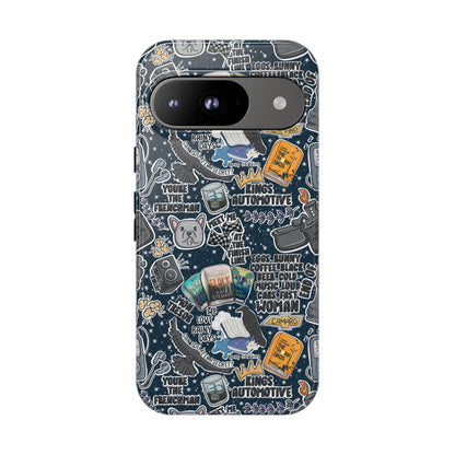 Triple Falls Tough Phone Case | Shockproof | Samsung Case | Google Case | Bookish