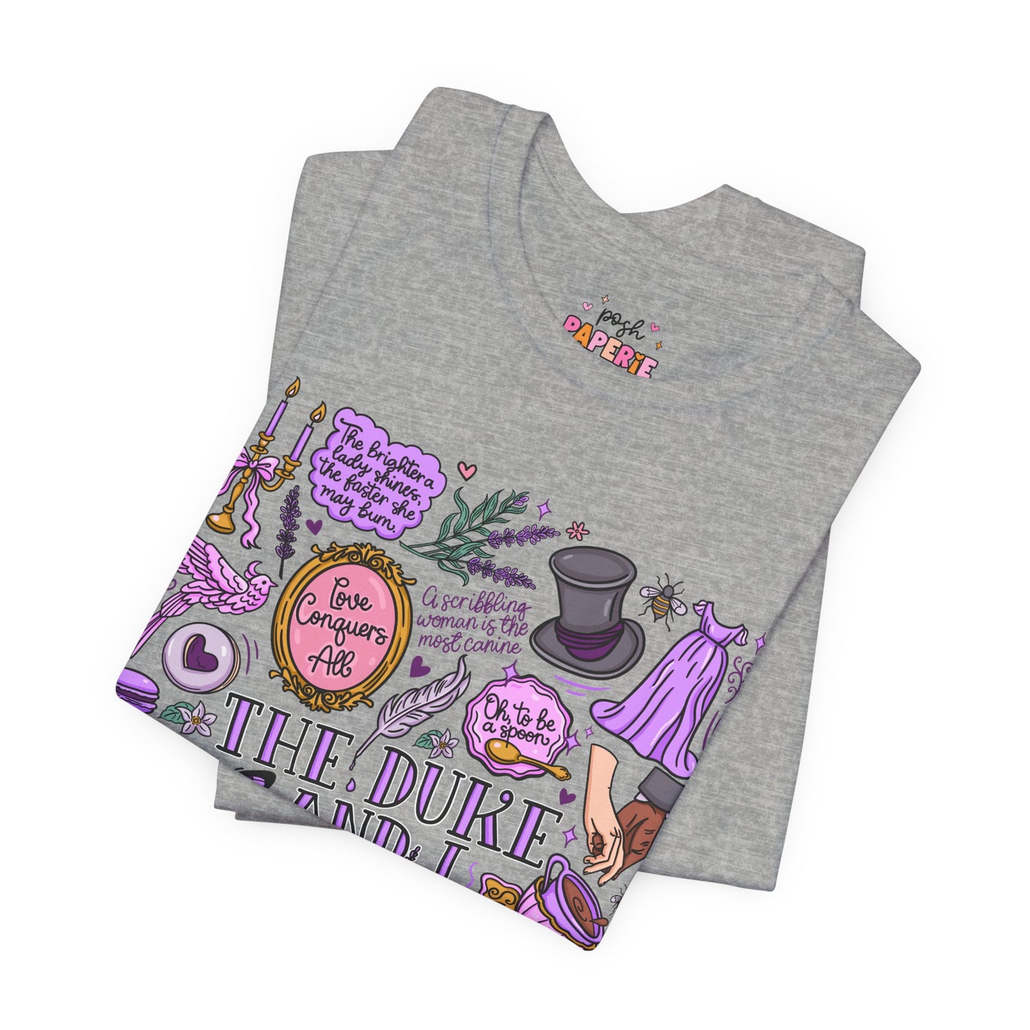The Duke And I T-Shirt | Graphic Tee | Bookish Merch |