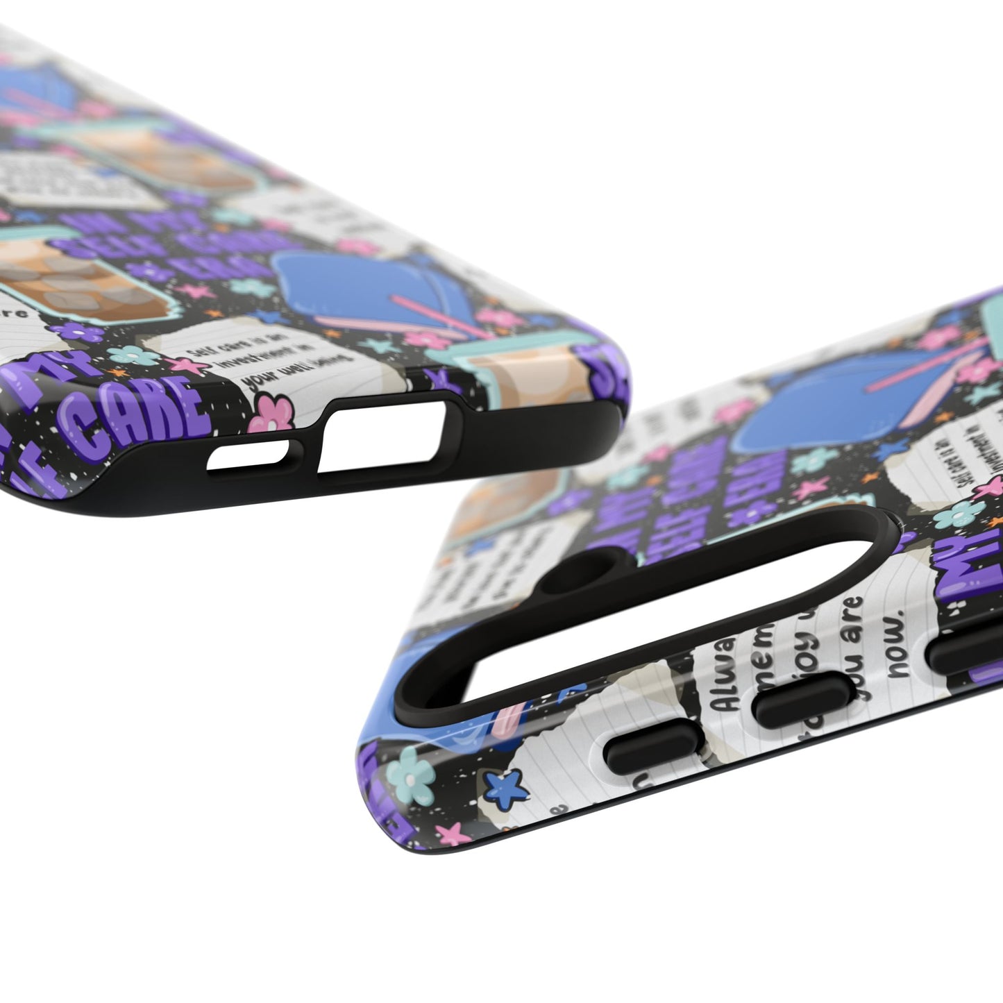 Self Care Tough Phone Case | Shockproof | Samsung Case | Google Case | Bookish