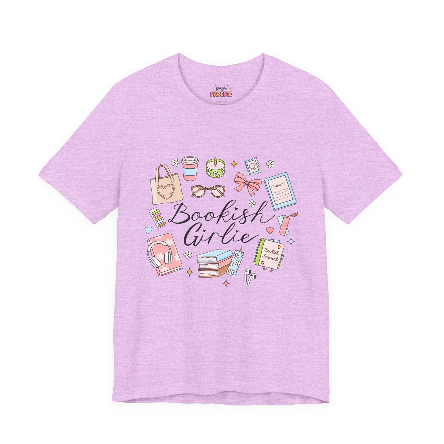 Bookish Girlie Shirt | Graphic Tee | Bookish Merch |