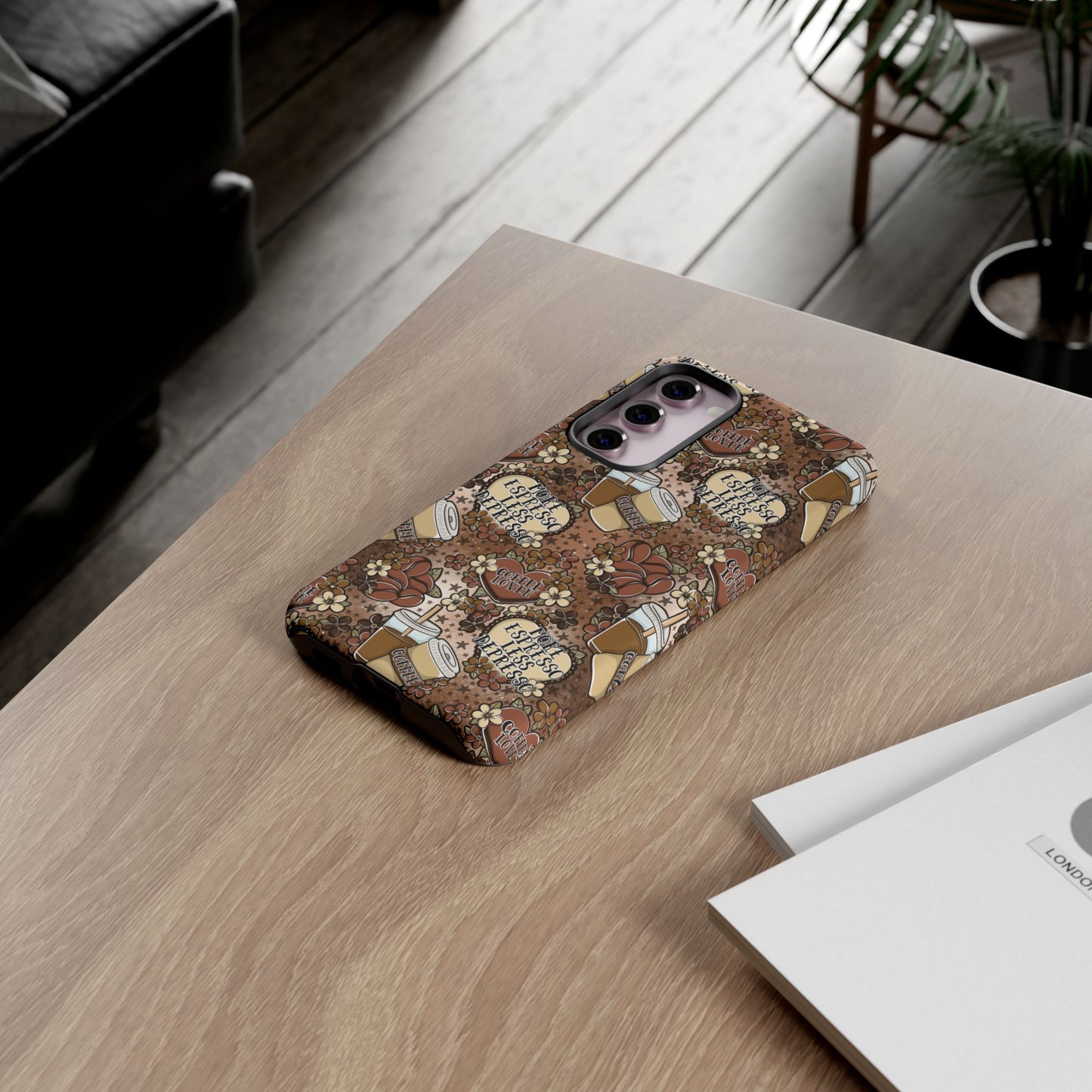 Coffee Lover Tough Phone Case | Shockproof | Samsung Case | Google Case | Iced Coffee