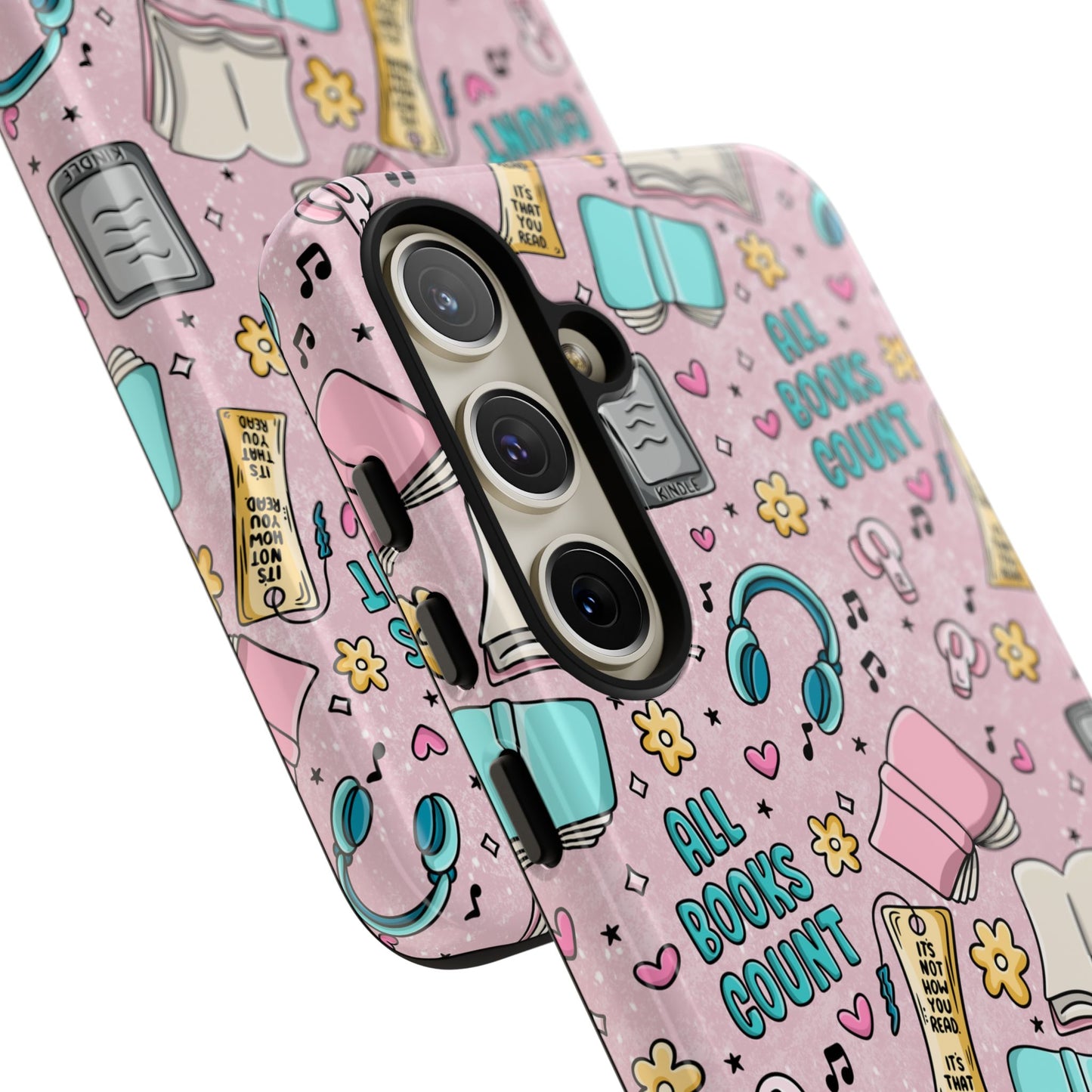 All Books Count Tough Phone Case | Shockproof | Samsung Case | Google Case | Bookish