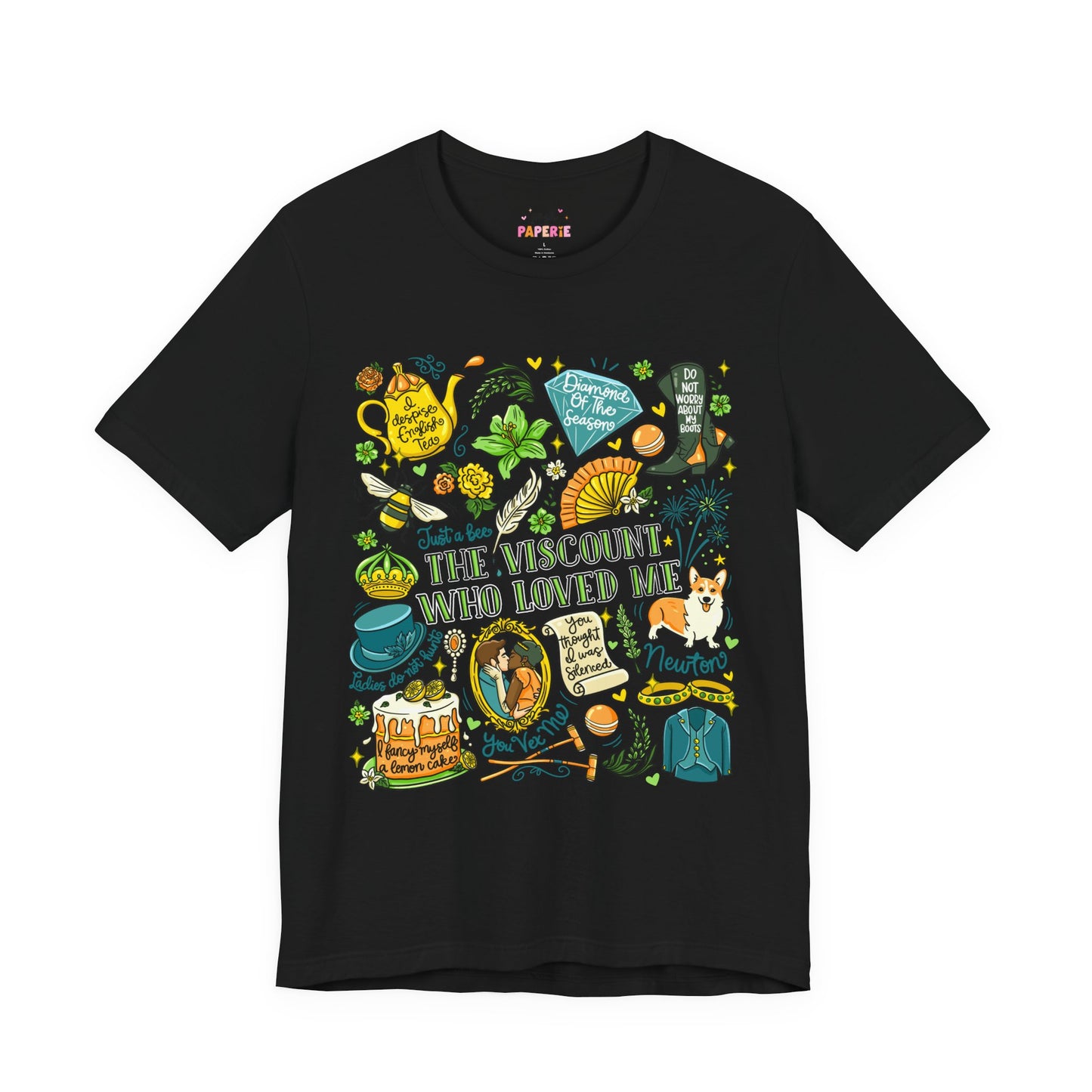 The Viscount Who Loved Me T-Shirt | Graphic Tee | Bookish Merch |
