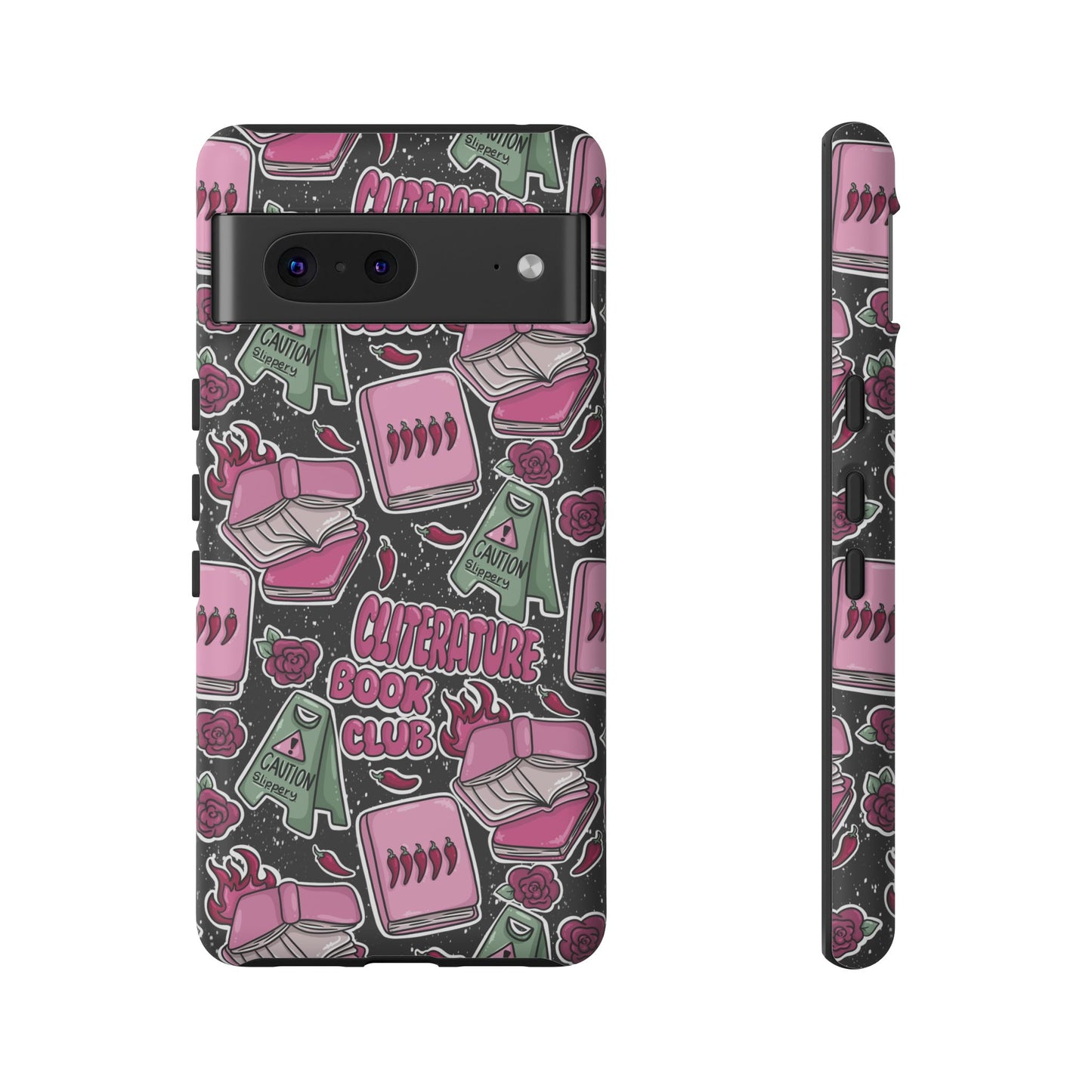 Cliterature Book Club Tough Phone Case | Shockproof | Samsung Case | Google Case | Bookish