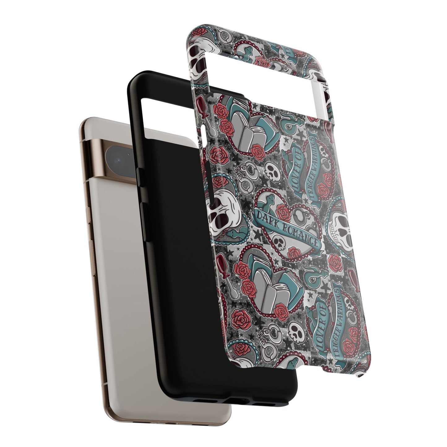 Dark Romance Tough Phone Case | Shockproof | Samsung Case | Google Case | Bookish
