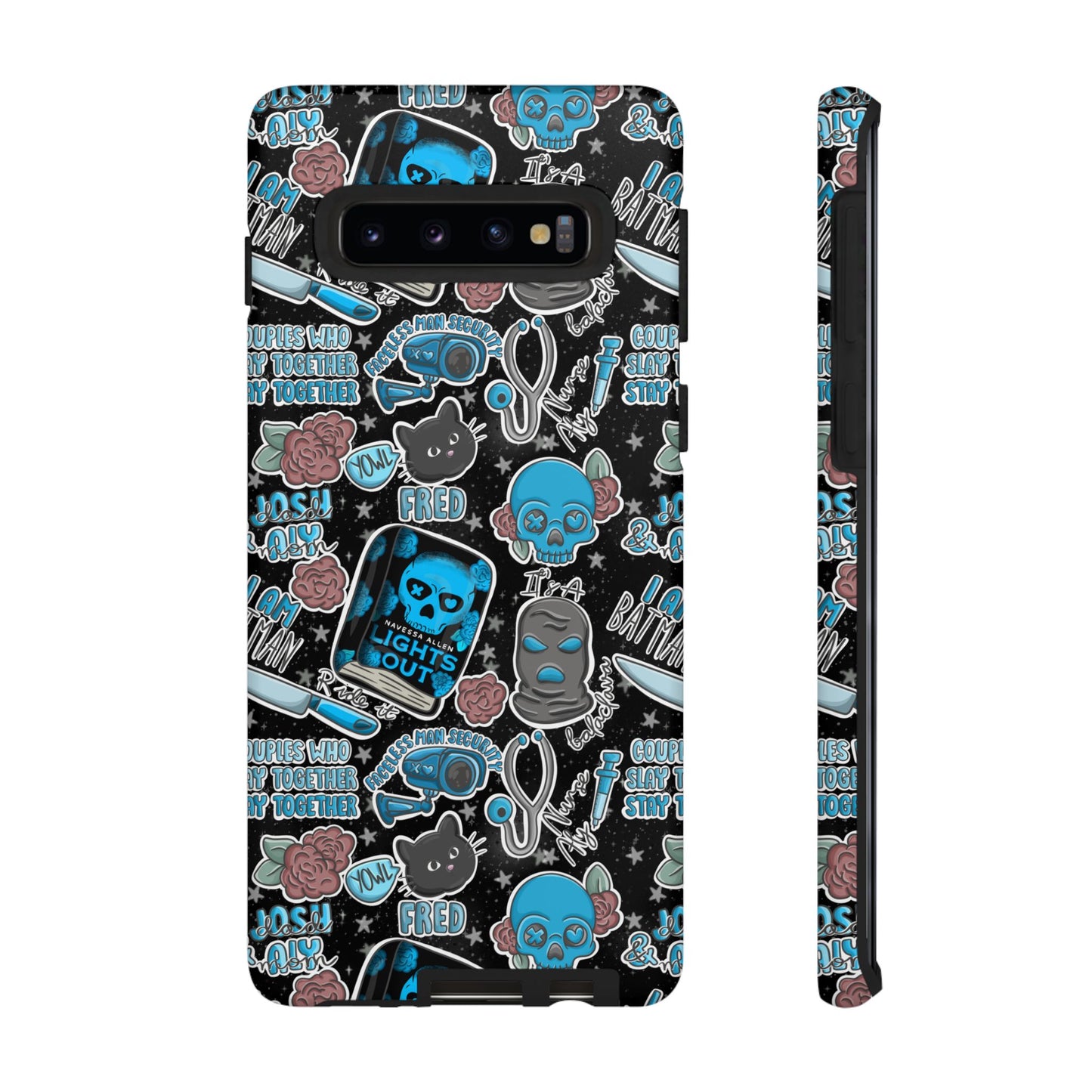 Lights Out Tough Phone Case | Shockproof | Samsung Case | Google Case | Bookish