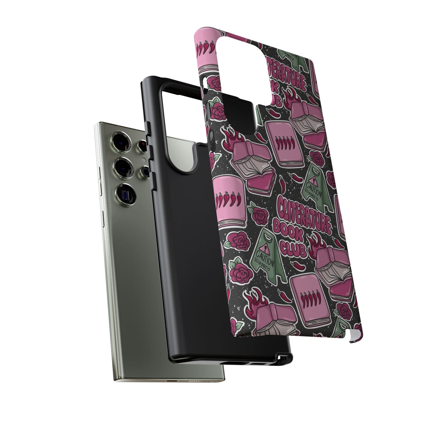 Cliterature Book Club Tough Phone Case | Shockproof | Samsung Case | Google Case | Bookish