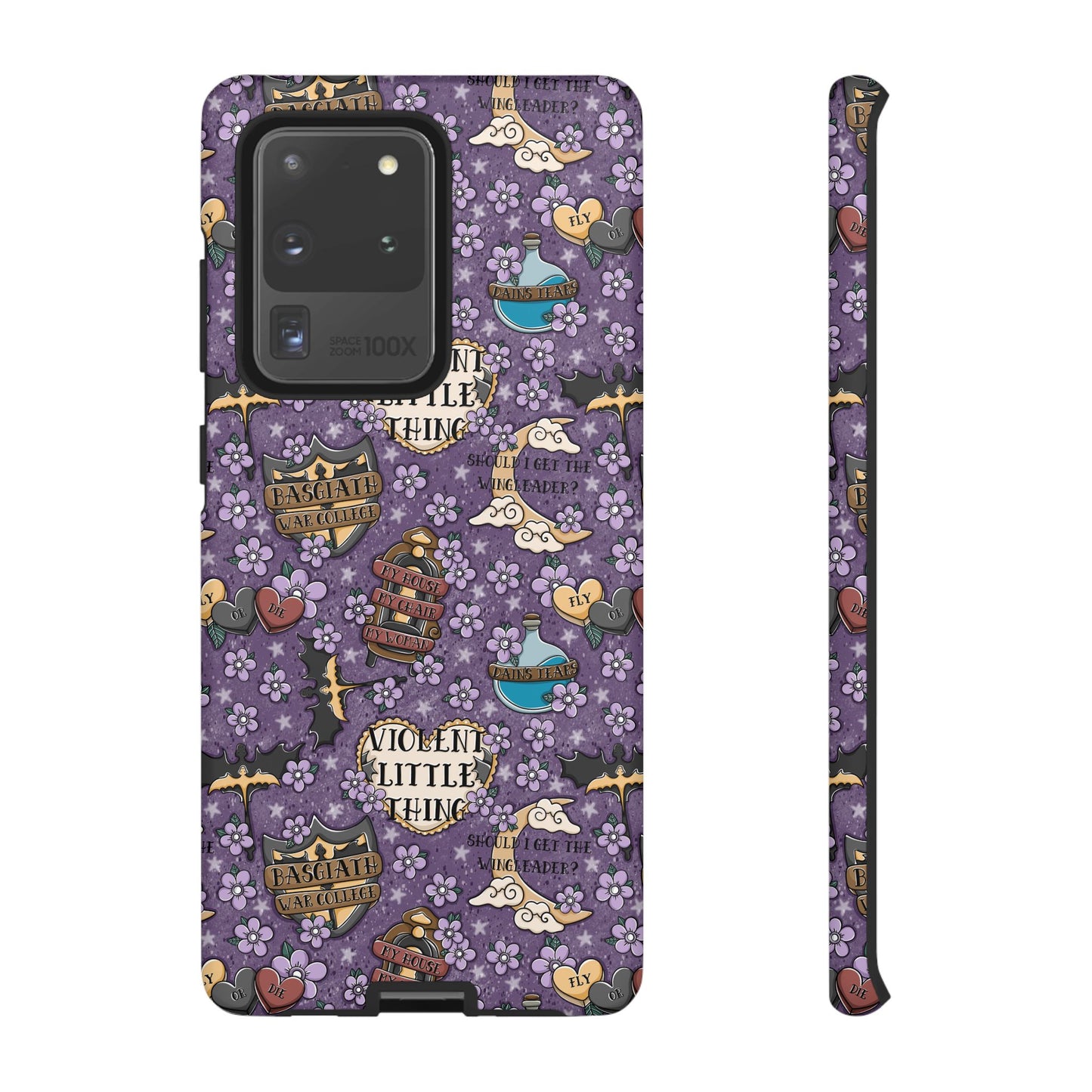 Violent Little Thing Tough Phone Case | Shockproof | Samsung Case | Google Case | Bookish