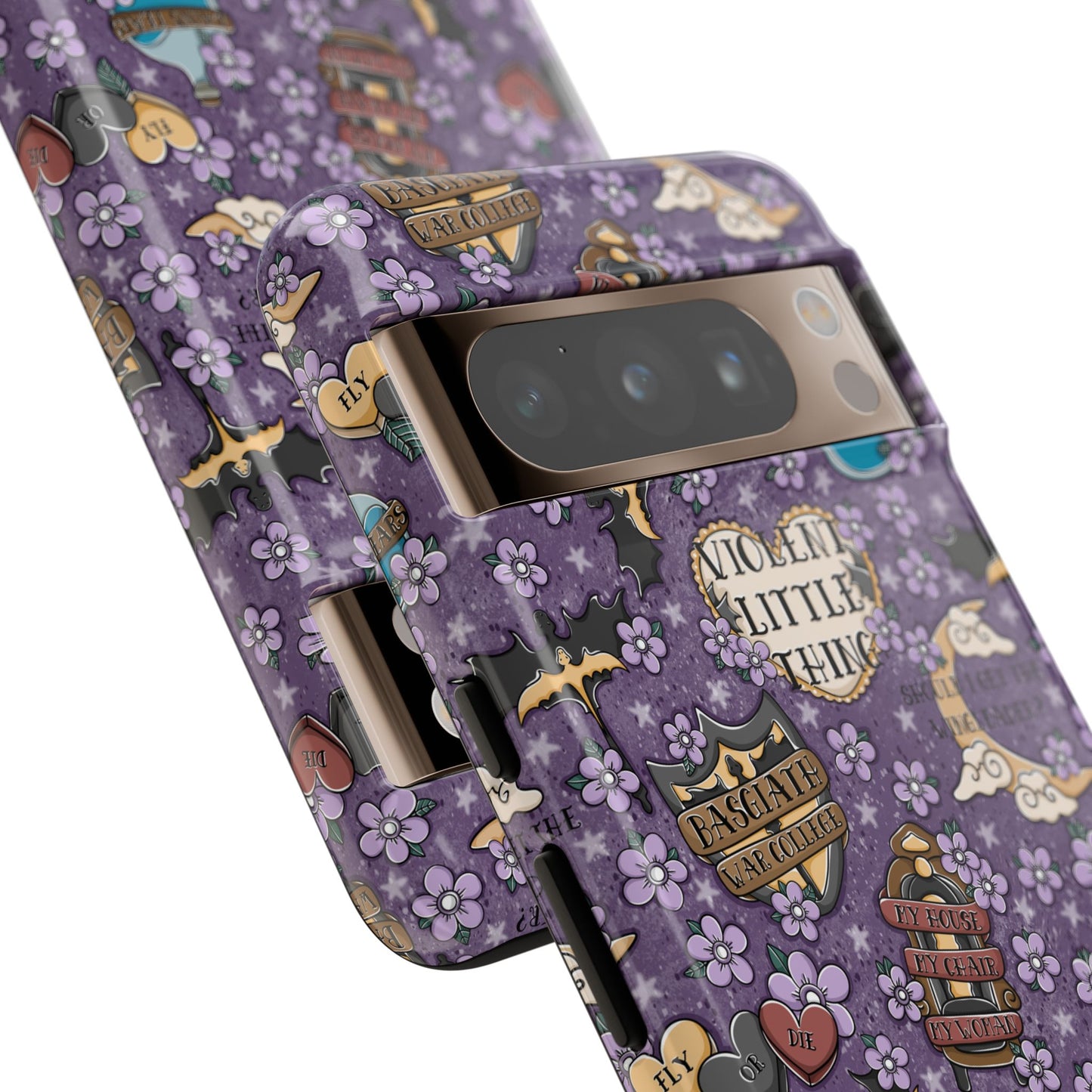 Violent Little Thing Tough Phone Case | Shockproof | Samsung Case | Google Case | Bookish