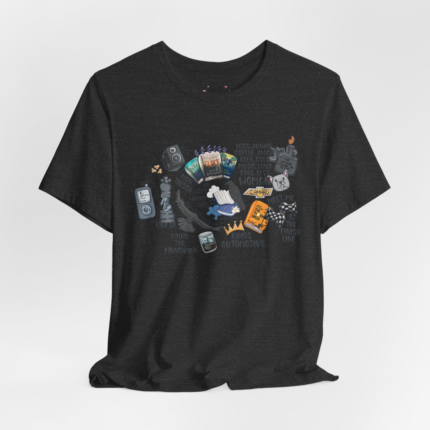 Triple Falls Shirt | Graphic Tee | Bookish Merch |