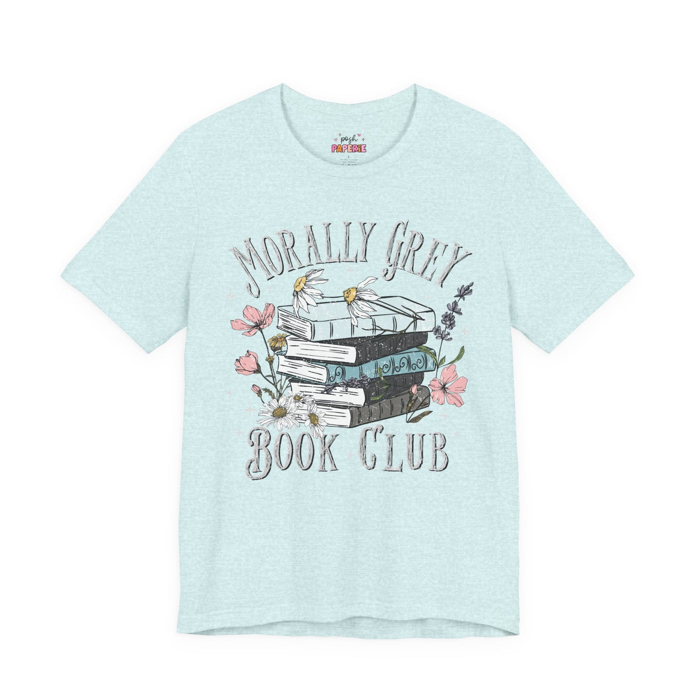 Morally Grey Book Club T-Shirt | Graphic Tee | Bookish Merch |