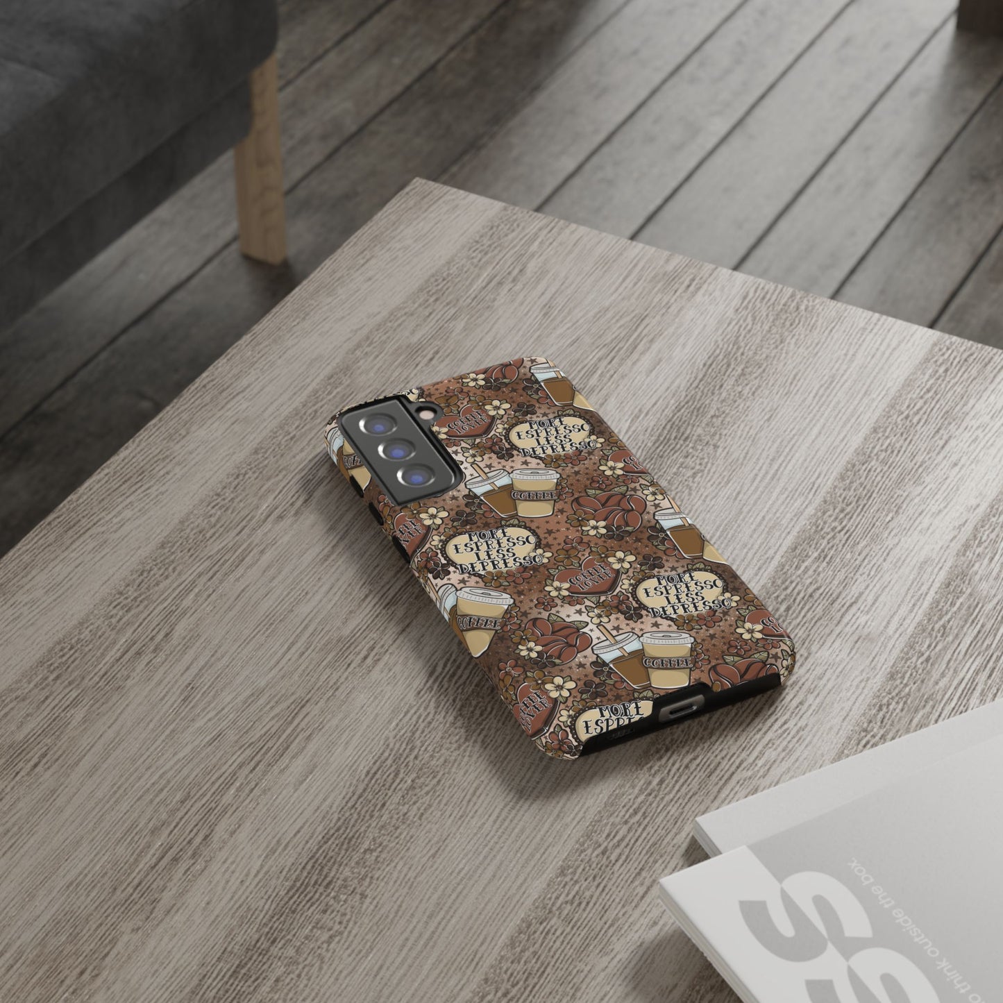 Coffee Lover Tough Phone Case | Shockproof | Samsung Case | Google Case | Iced Coffee