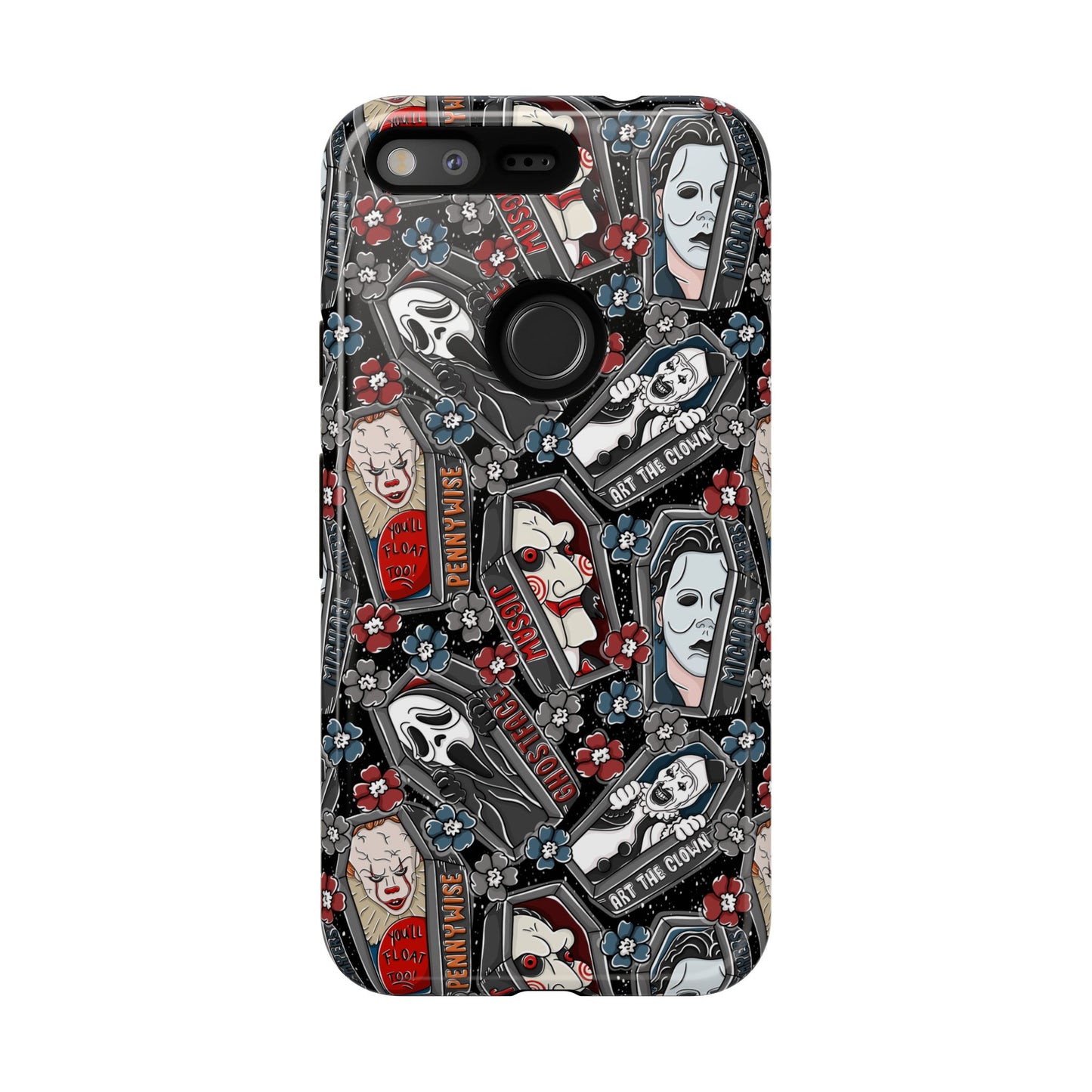 Serial Killers Tough Phone Case | Shockproof | Samsung Case | Google Case | Bookish