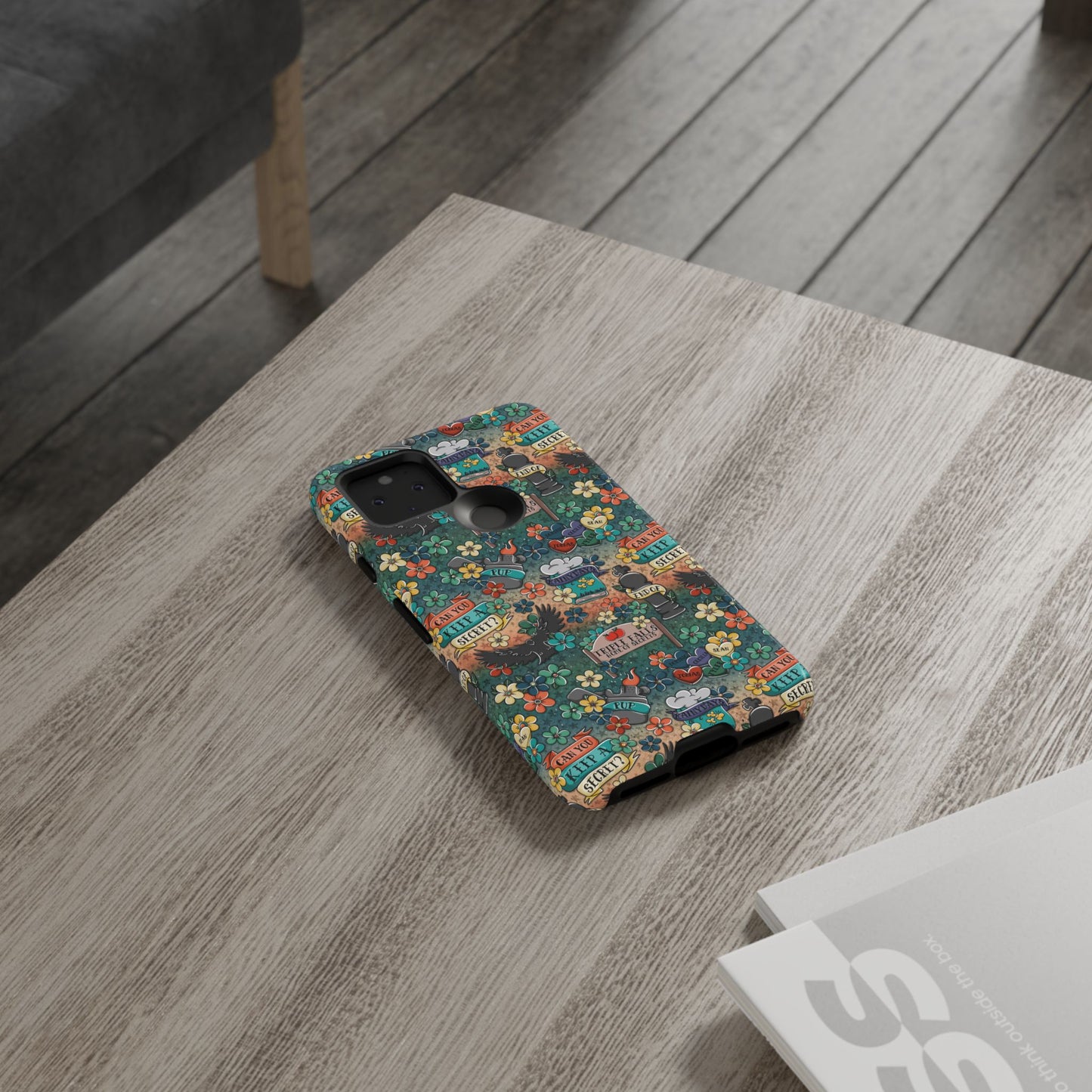 Triple Falls Tough Phone Case | Shockproof | Samsung Case | Google Case | Bookish