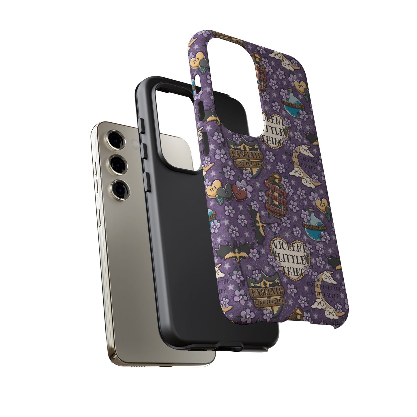 Violent Little Thing Tough Phone Case | Shockproof | Samsung Case | Google Case | Bookish