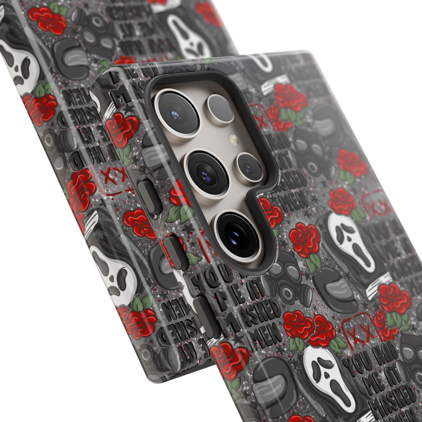 Masked Men Tough Phone Case | Shockproof | Samsung Case | Google Case | Bookish