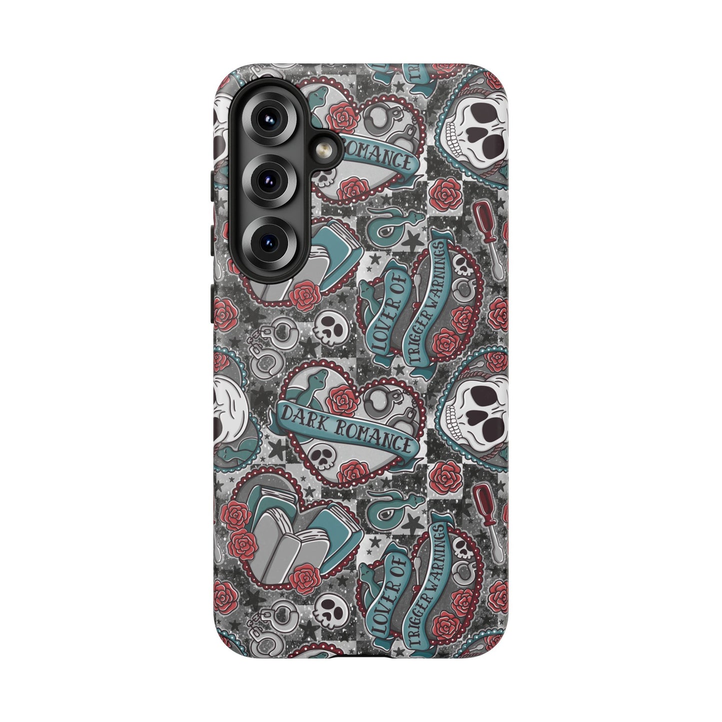 Dark Romance Tough Phone Case | Shockproof | Samsung Case | Google Case | Bookish