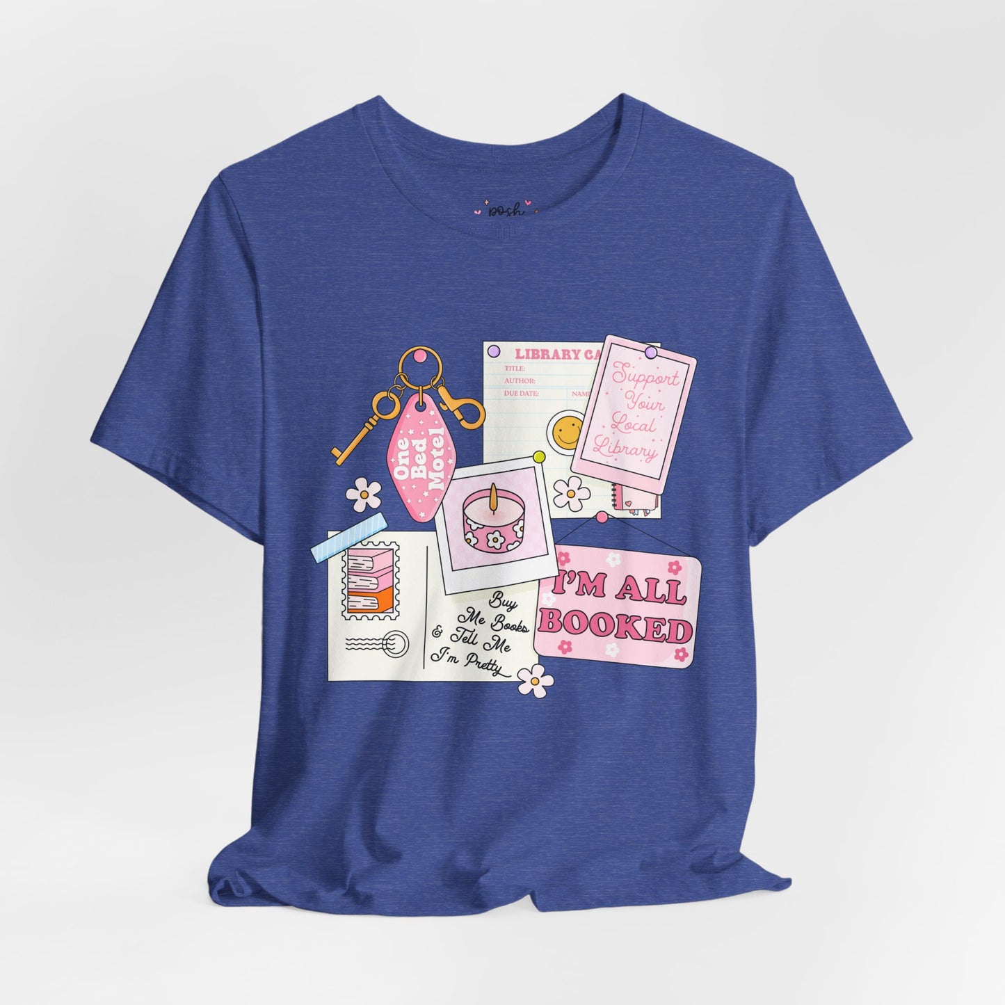 I'm All Booked Shirt | Graphic Tee | Bookish Merch |