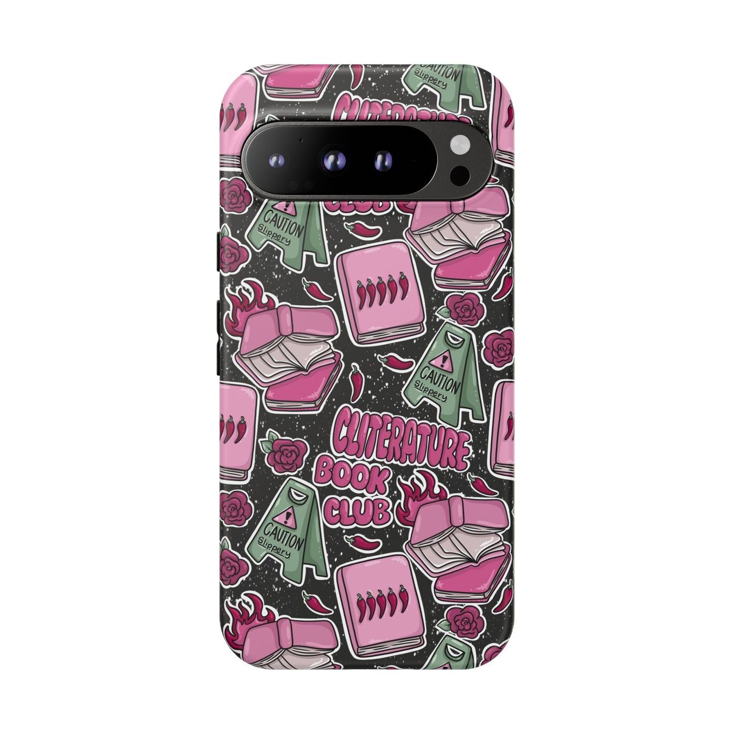 Cliterature Book Club Tough Phone Case | Shockproof | Samsung Case | Google Case | Bookish