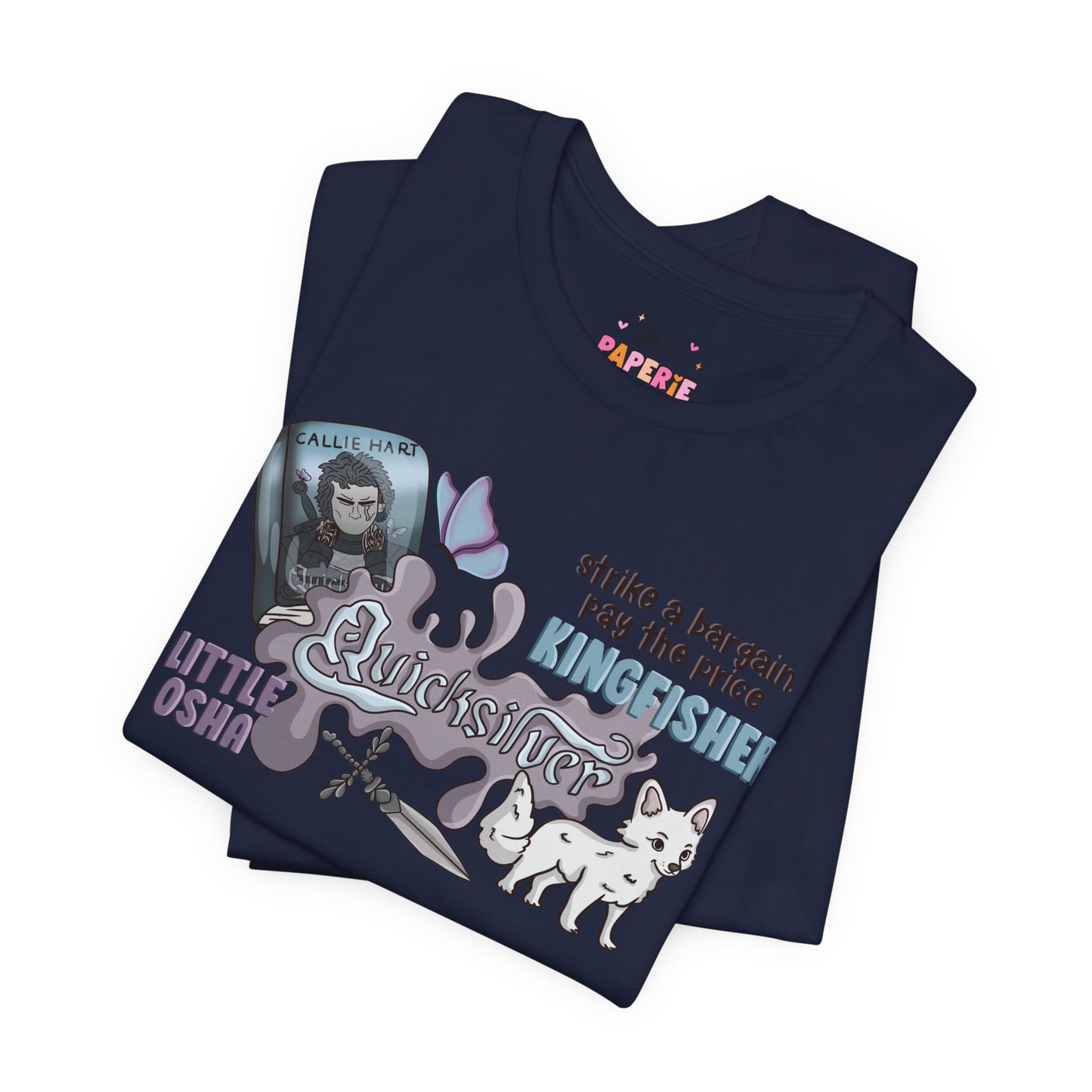 Quicksilver Shirt | Graphic Tee | Bookish Merch |