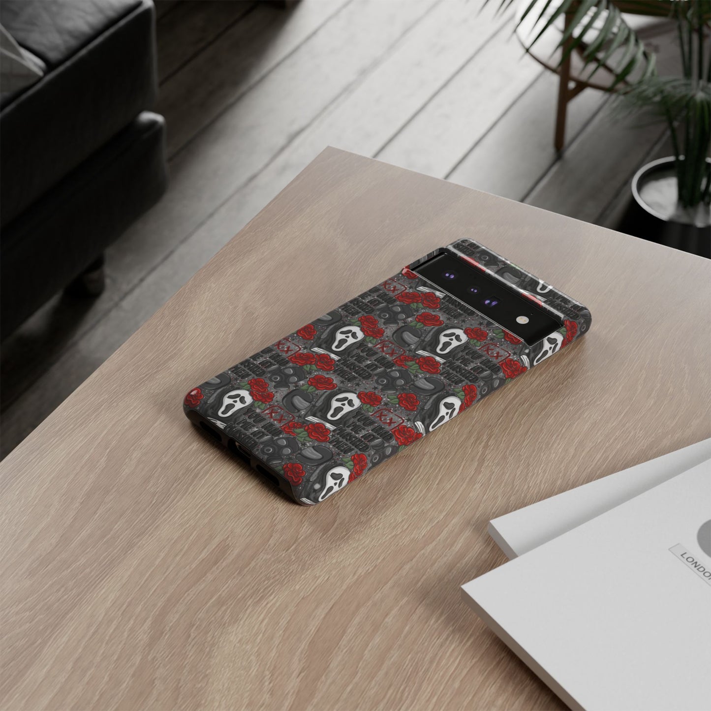 Masked Men Tough Phone Case | Shockproof | Samsung Case | Google Case | Bookish