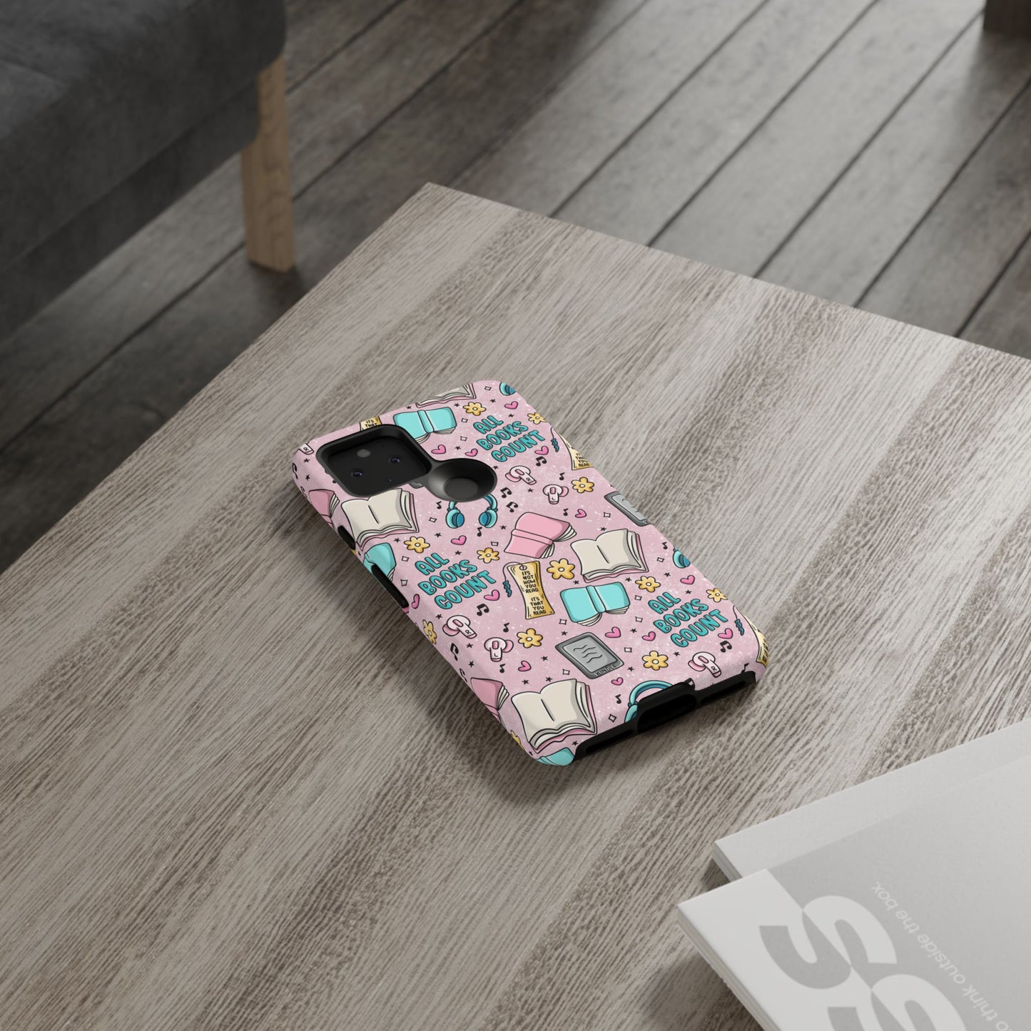 All Books Count Tough Phone Case | Shockproof | Samsung Case | Google Case | Bookish