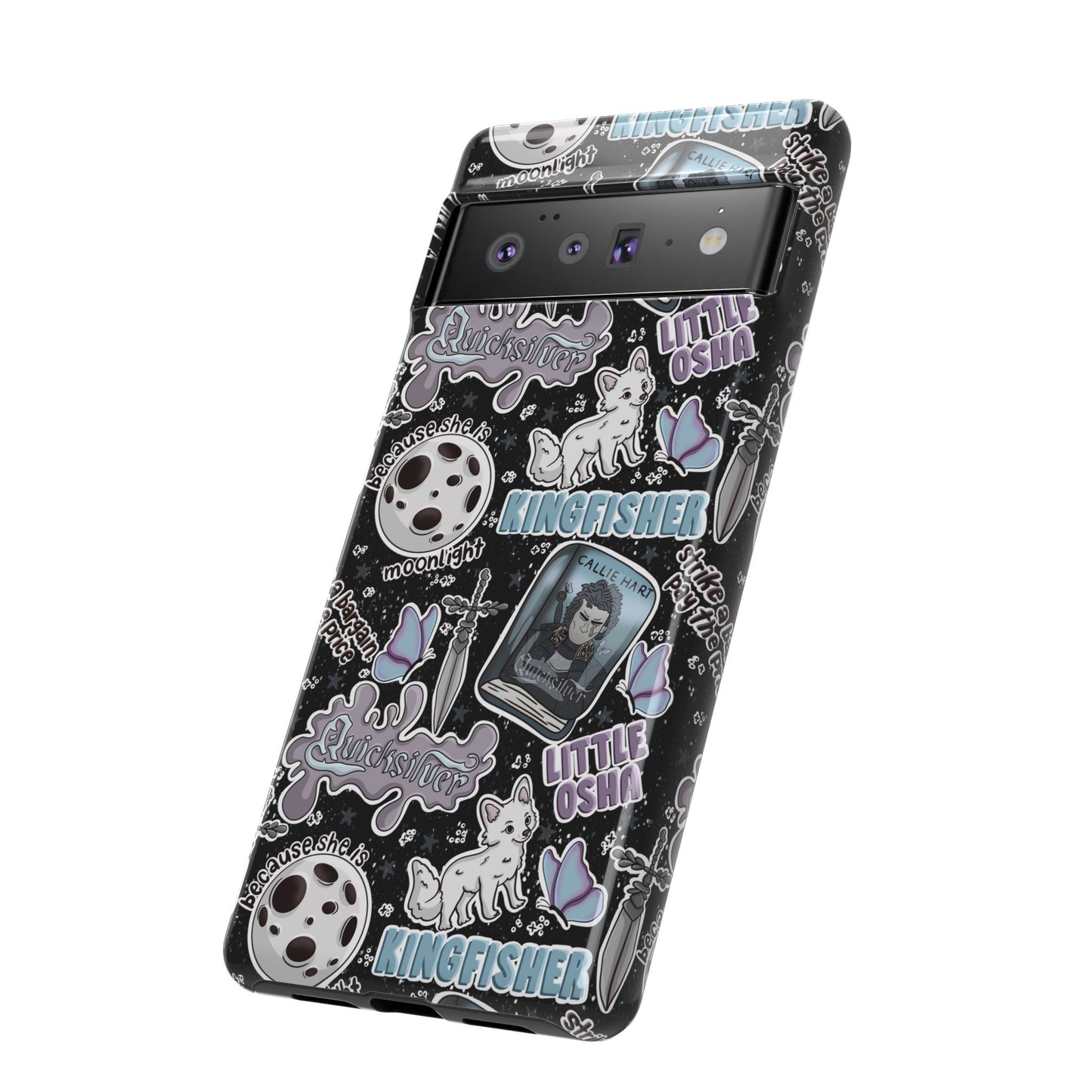 Quicksilver Tough Phone Case | Shockproof | Samsung Case | Google Case | Bookish